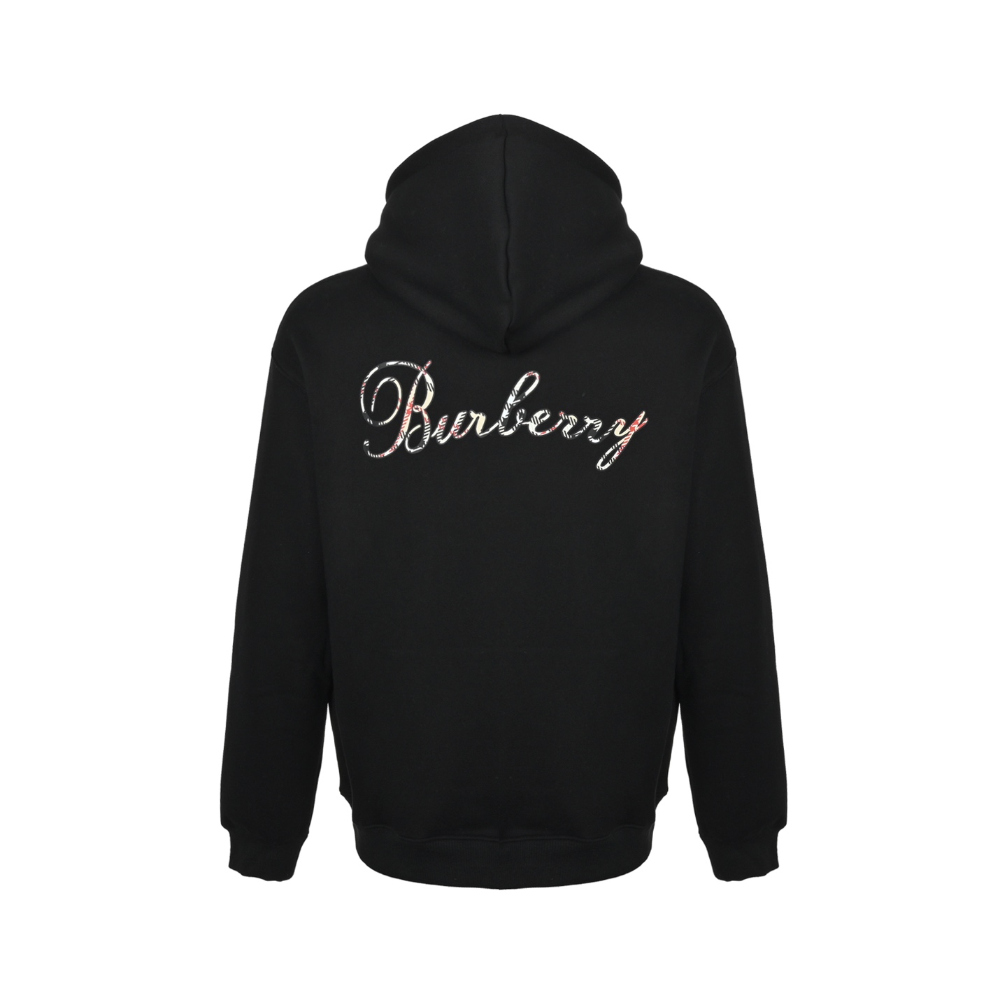 Burberry/巴宝莉 25Fw 签名格纹字母印花连帽卫衣 oversize版型 宽松