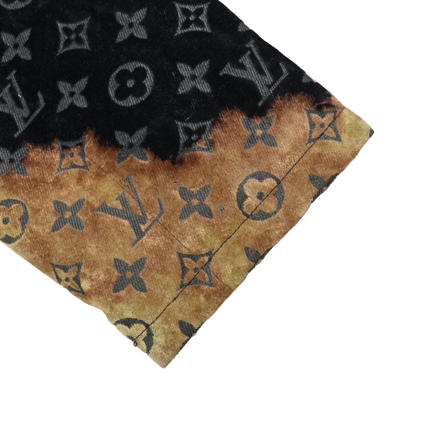 Louis Vuitton/路易威登 火烧云篝火植绒套装牛仔棉服外套