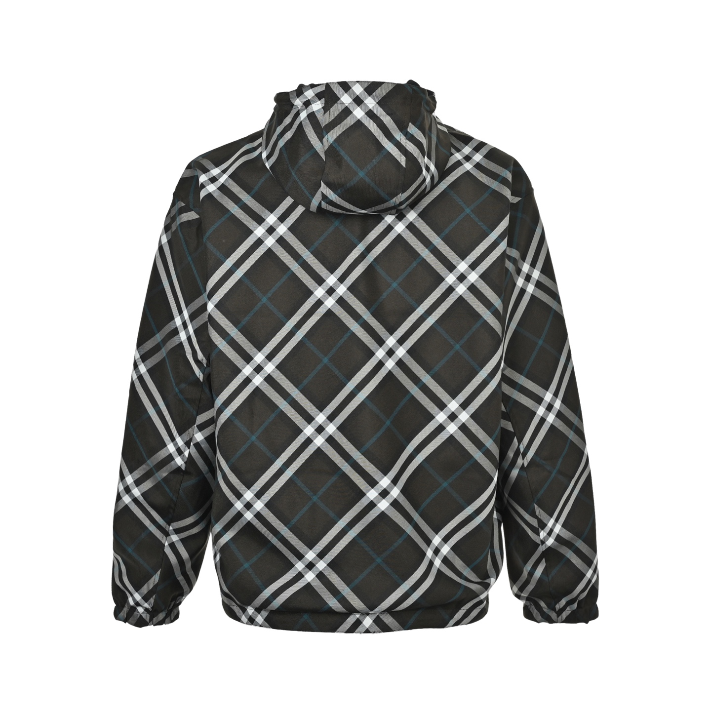 Burberry/巴宝莉 战马格纹双面穿连帽夹克外套