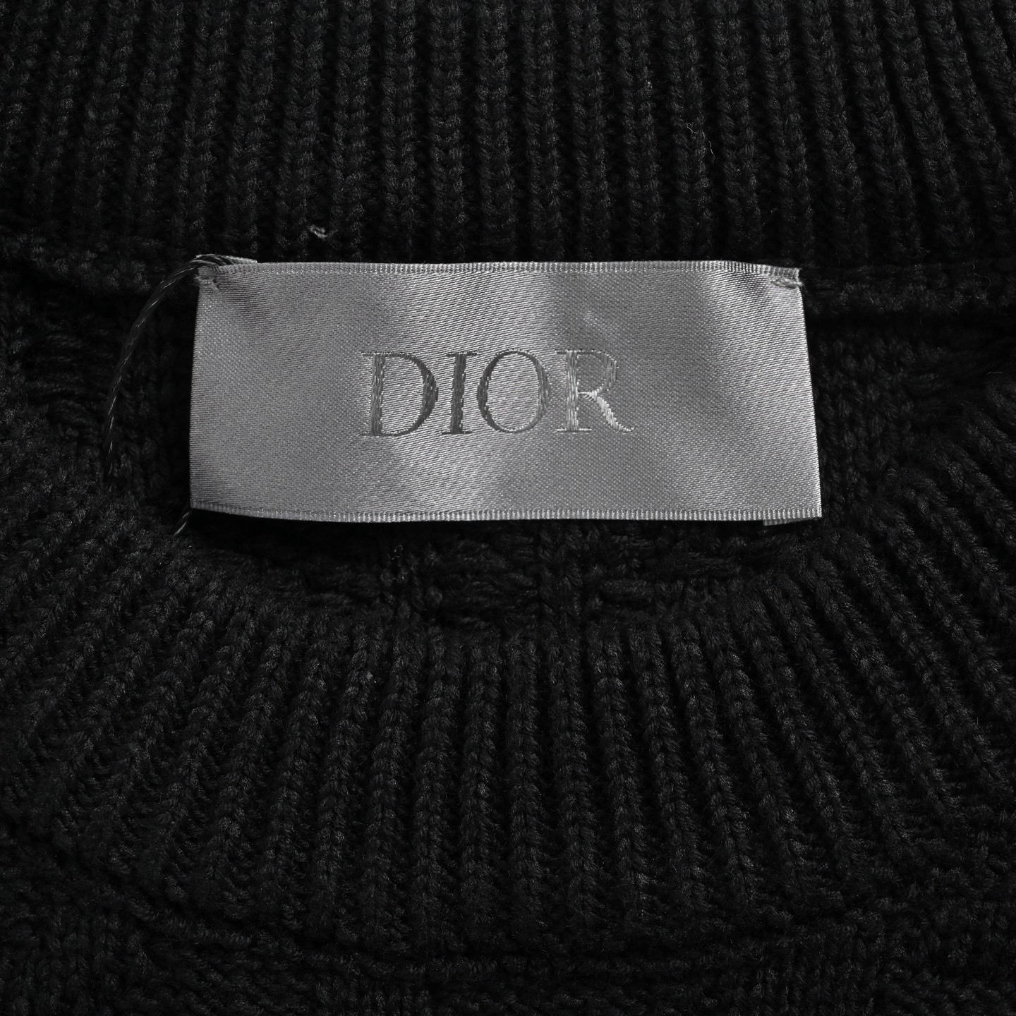 Dior/迪奥 25Fw 老花暗纹提花圆领毛衣