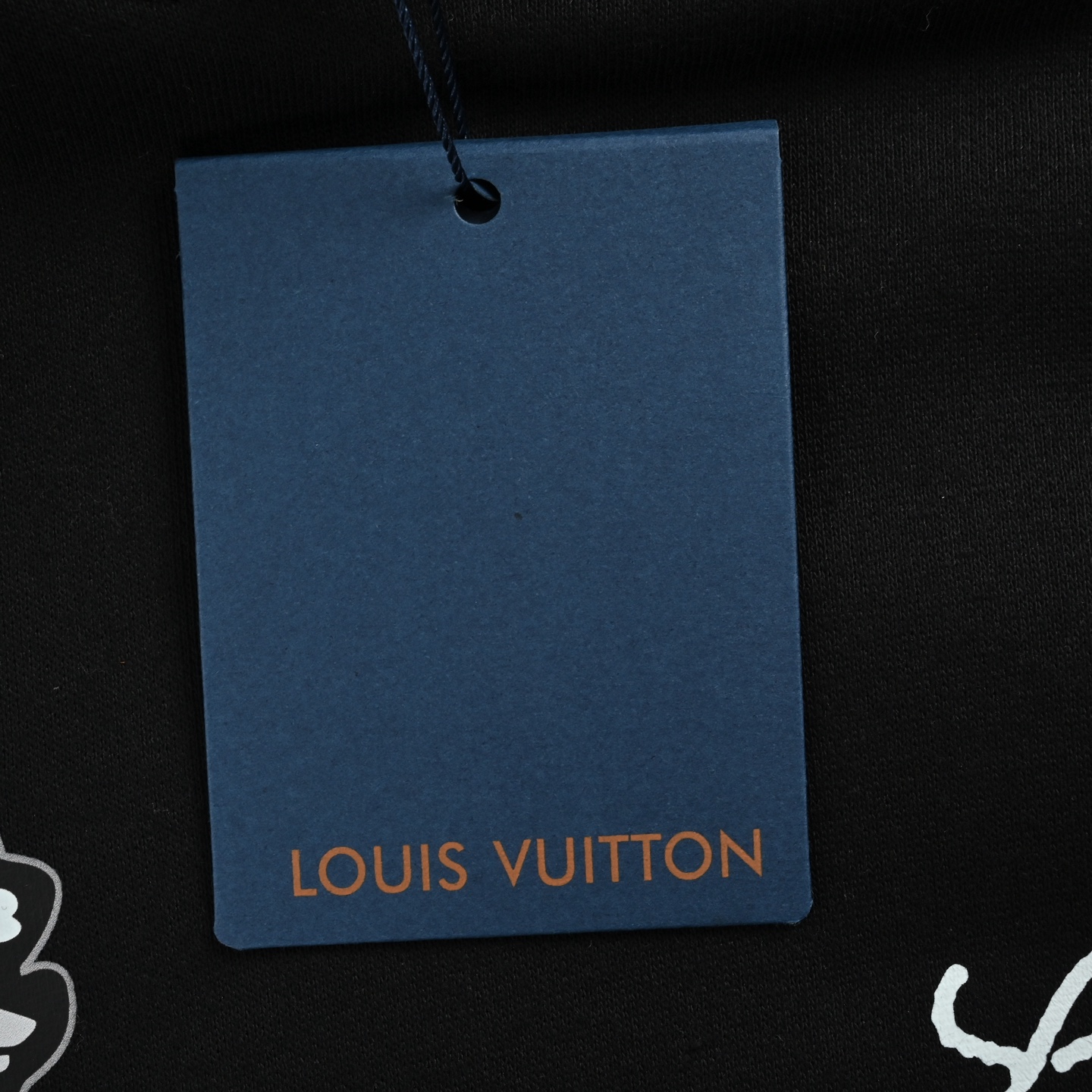 Louis Vuitton/路易威登 25Fw 黑白花卉连帽卫衣