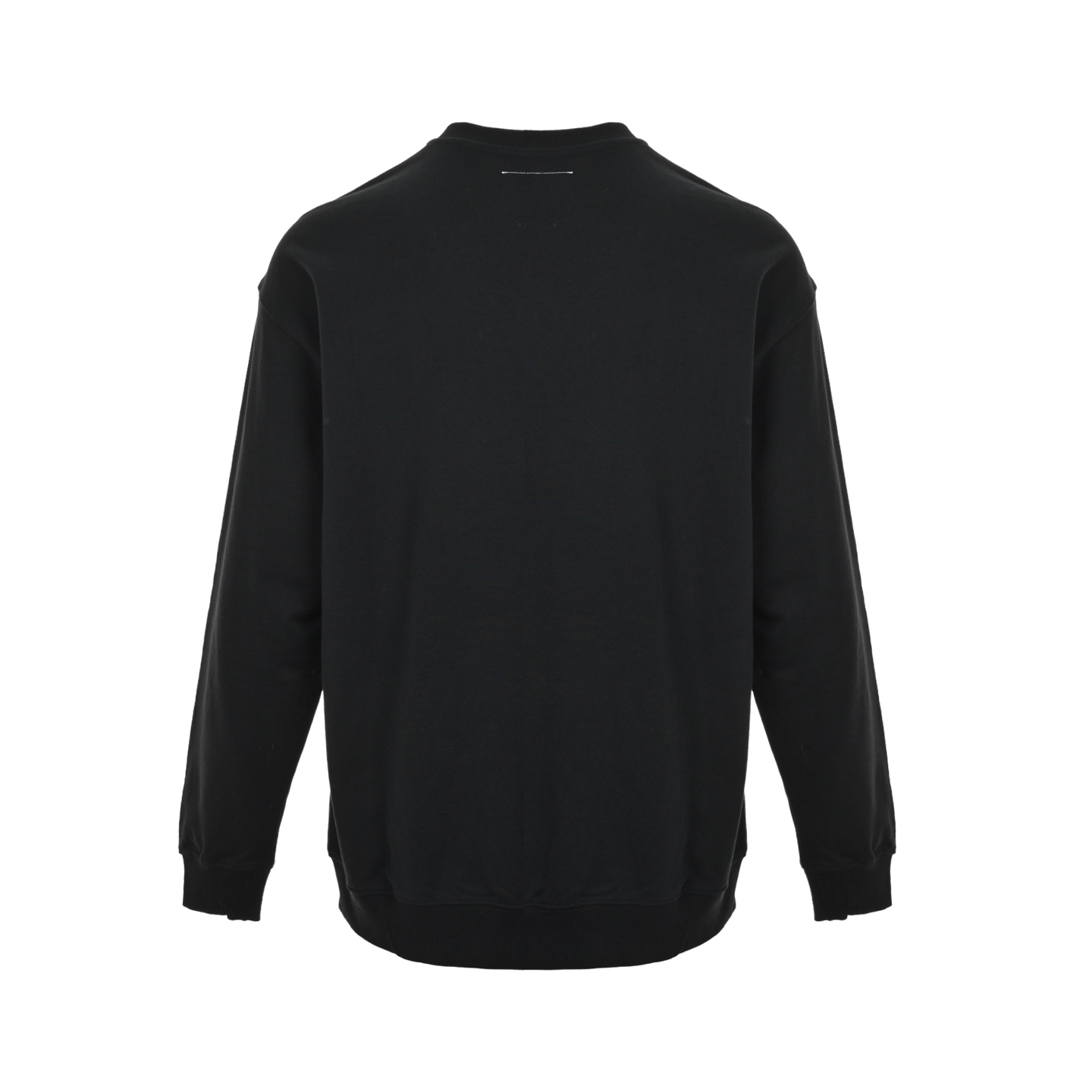 Maison Margiela/马吉拉 数字印花圆领卫衣 黑色