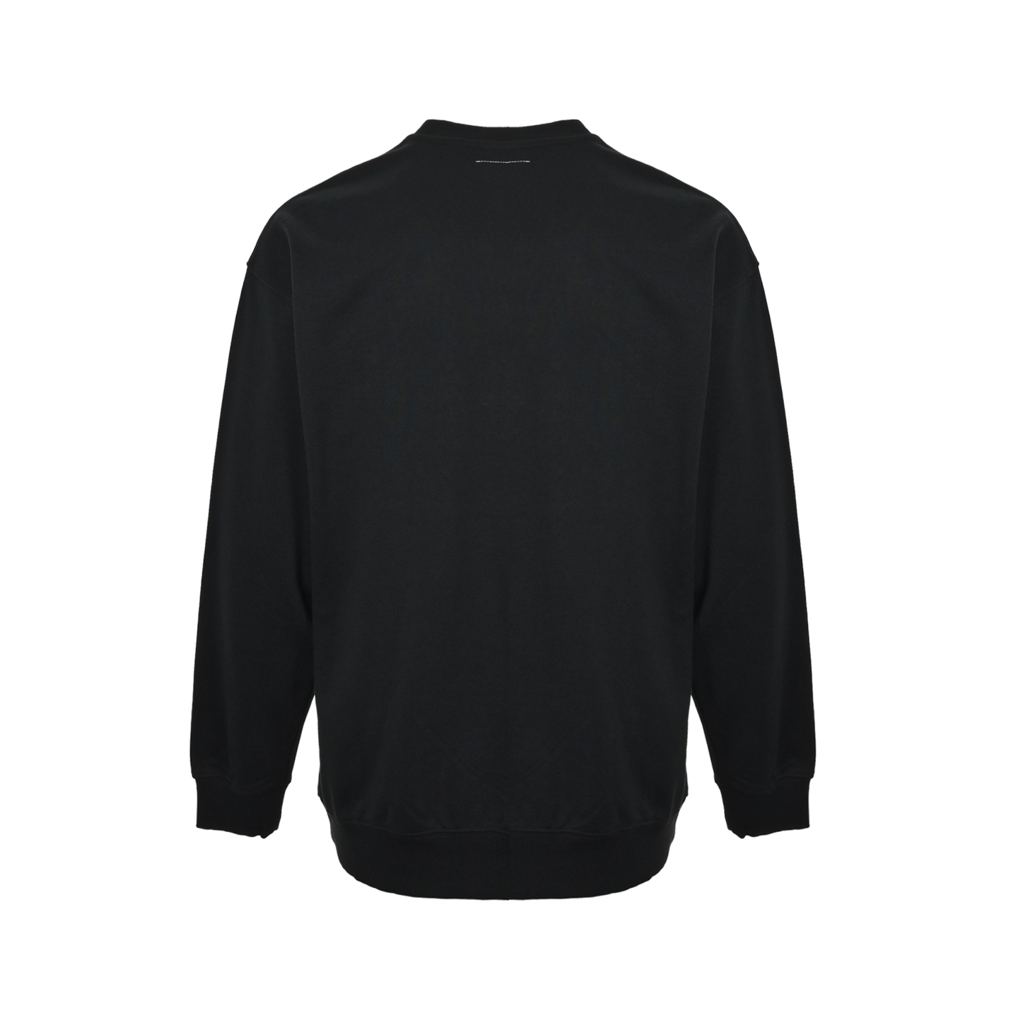 Maison Margiela/马吉拉 爱心数字印花圆领卫衣 黑色 圆领 棉