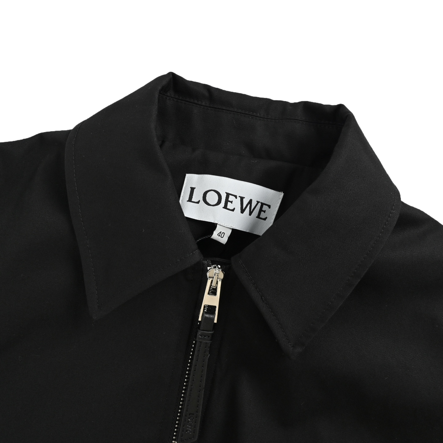 Loewe/罗意威 下摆褶皱短款夹克外套