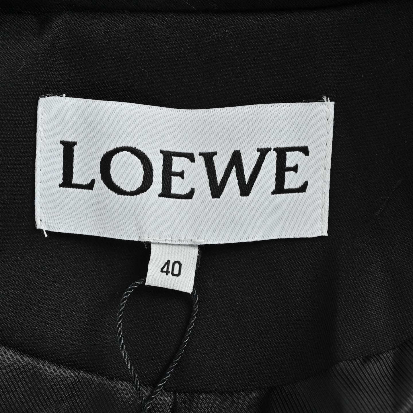 Loewe/罗意威 下摆褶皱短款夹克外套