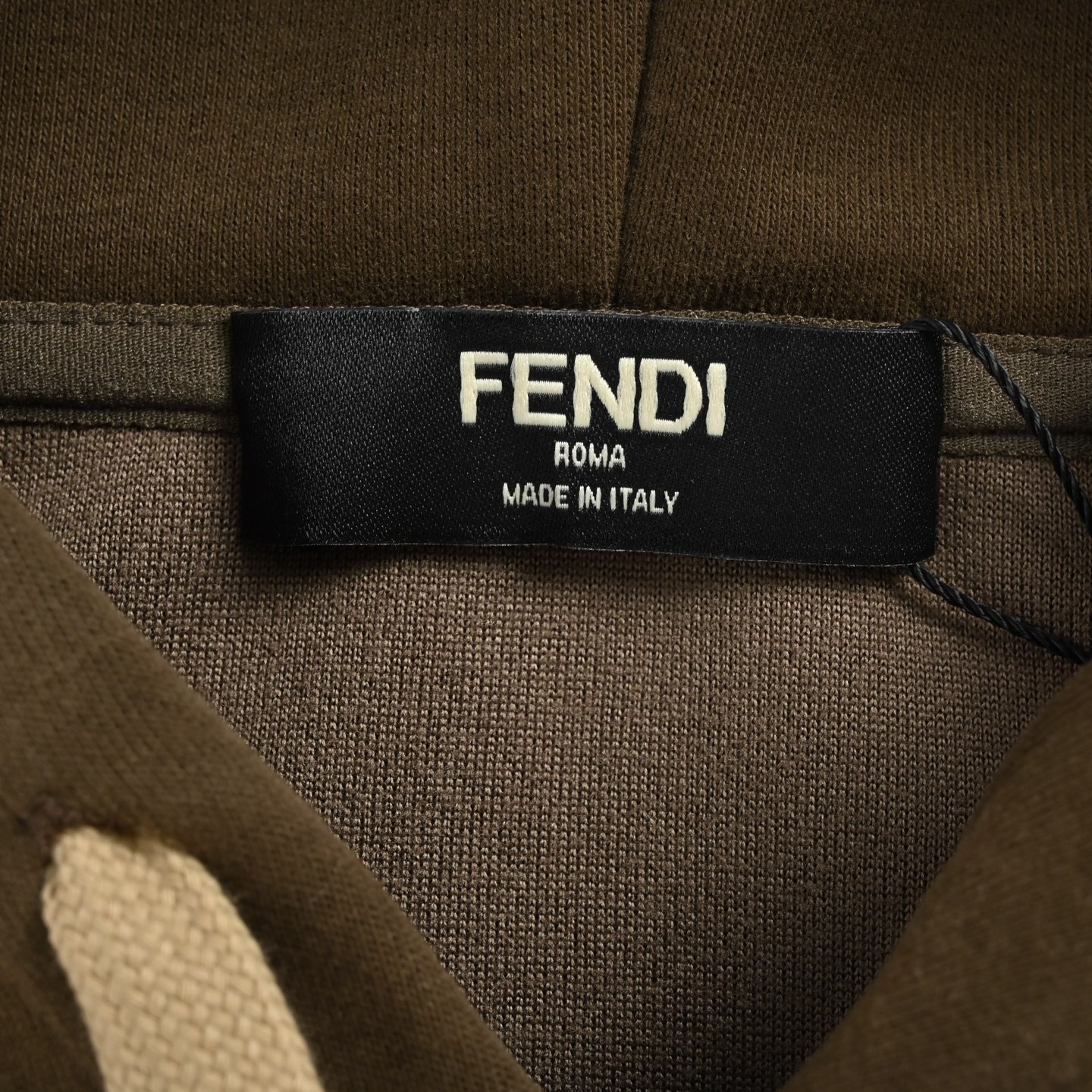 Fendi/芬迪 25Fw 小怪兽眼睛印花连帽卫衣 芬迪圆领卫衣