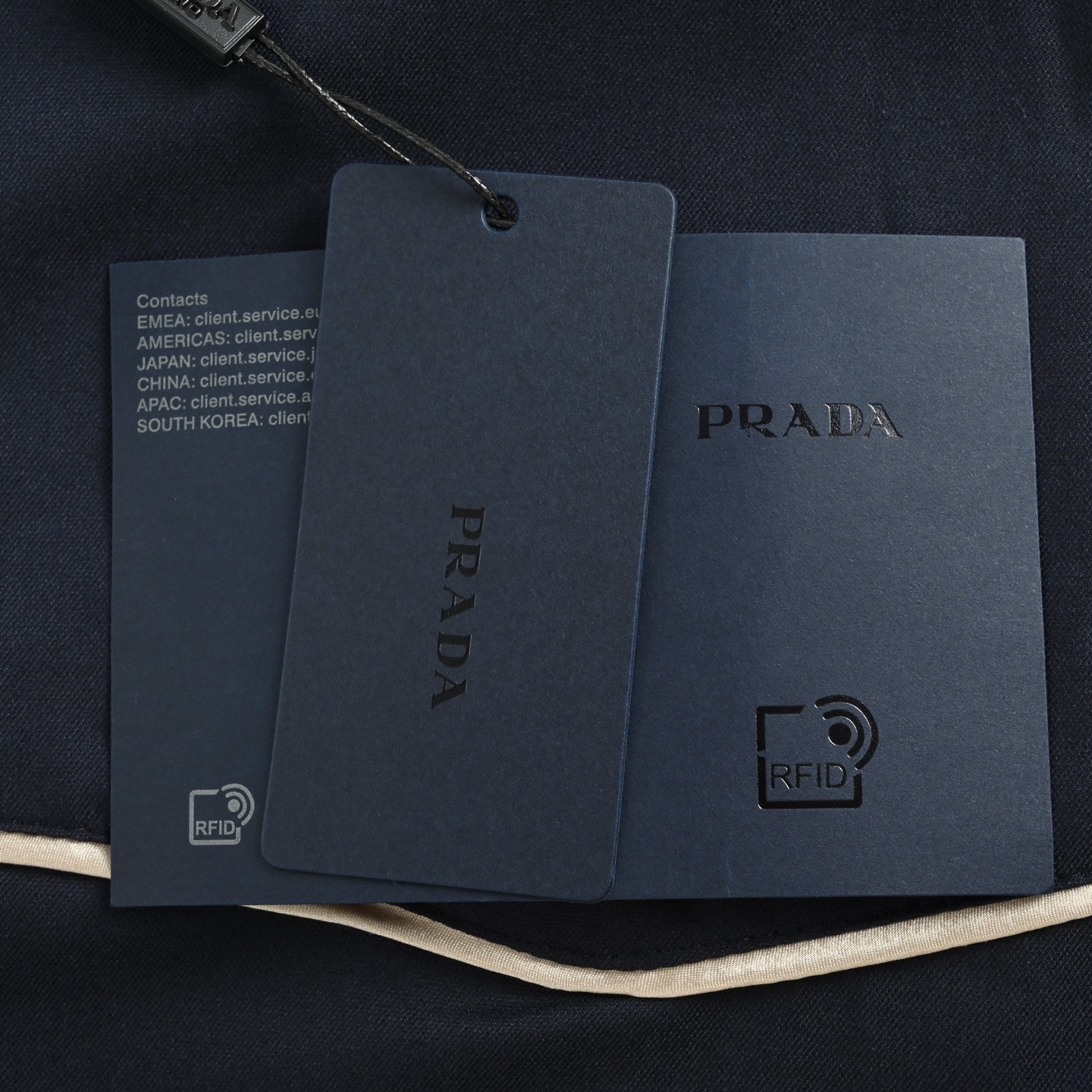 Prada/普拉达 25Fw 线条立领夹克外套