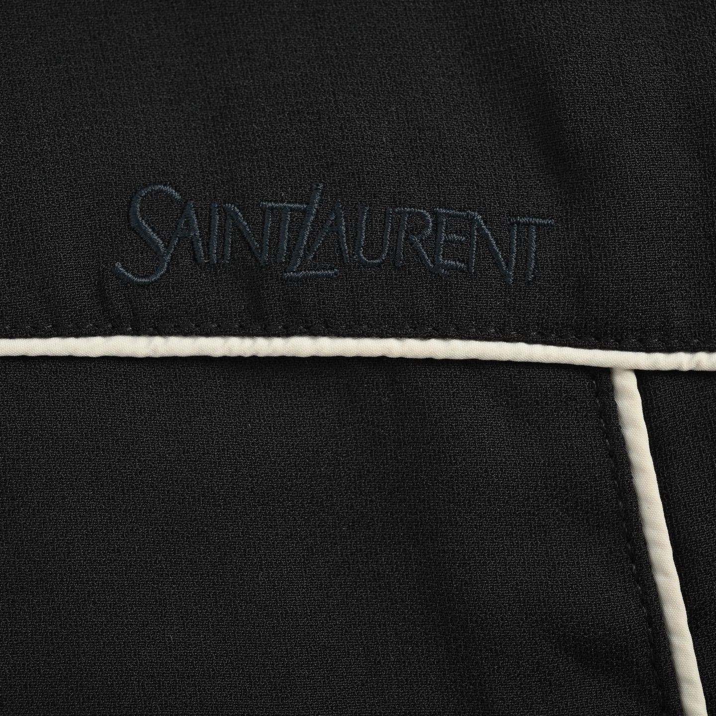 Saint Laurent Paris/圣罗兰 25Fw 线条立领夹克外套