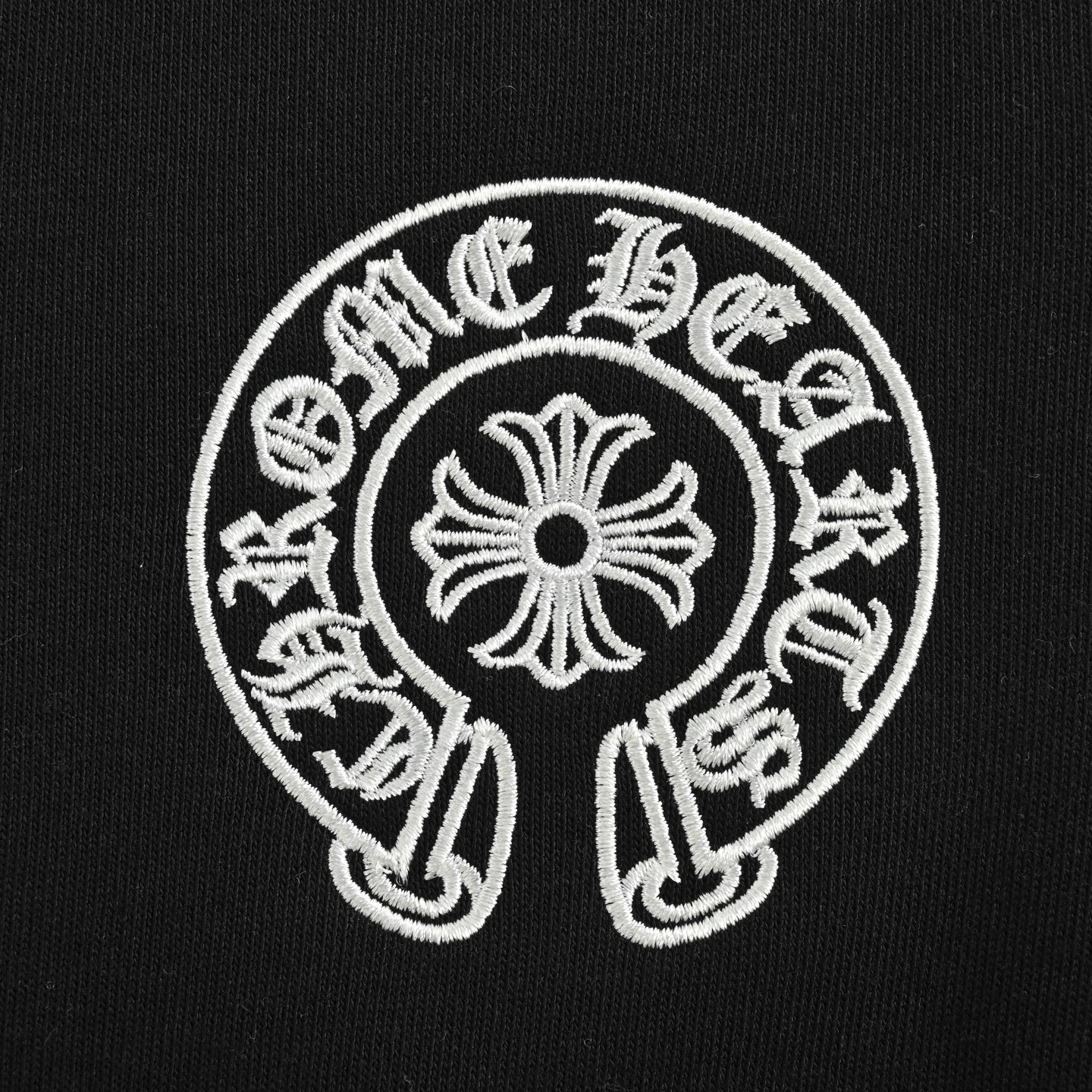Chrome Hearts/克罗心 刺绣加绒直筒长裤 暗黑骑士的冬日铠甲 经典暗黑美学