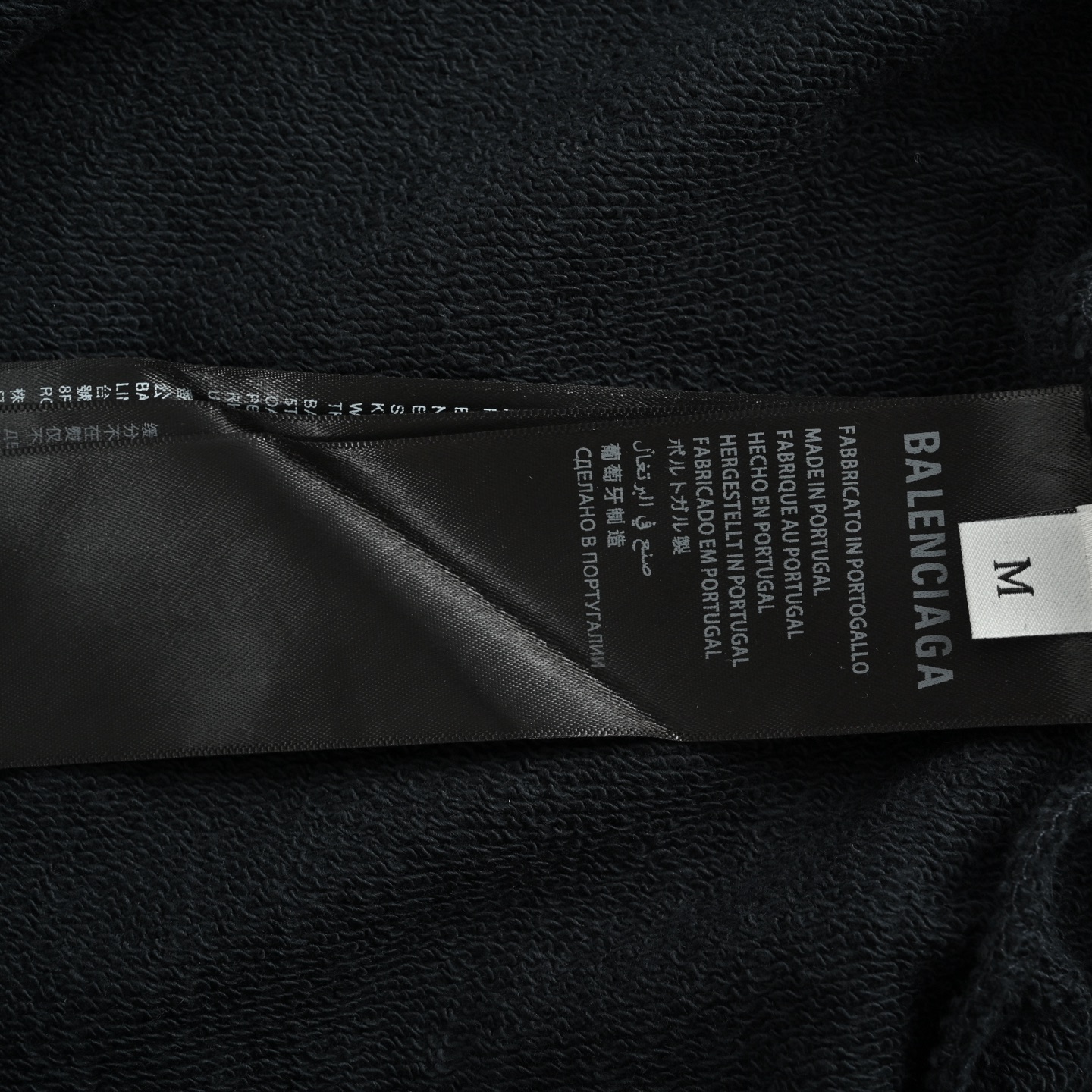 Balenciaga/巴黎世家 前后刺绣假两件Polo领卫衣