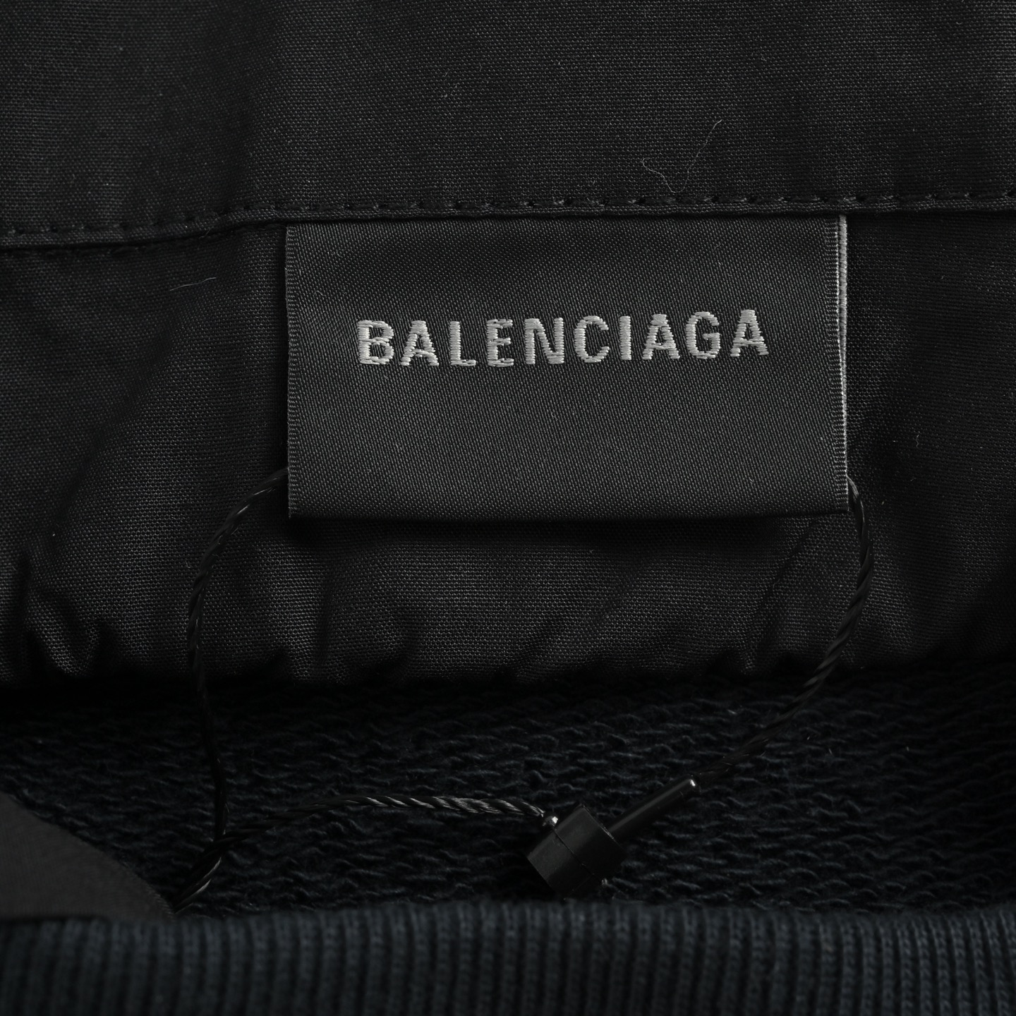 Balenciaga/巴黎世家 前后刺绣假两件Polo领卫衣
