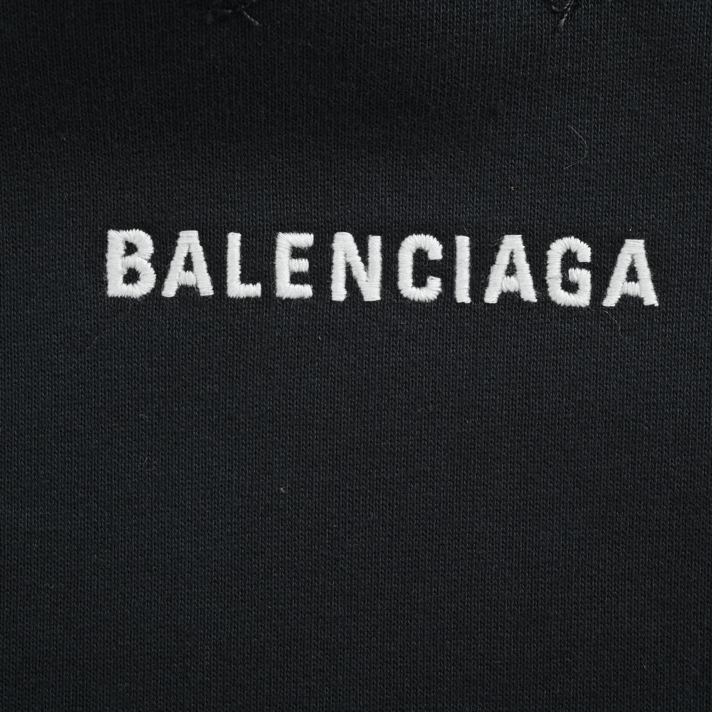 Balenciaga/巴黎世家 前后刺绣假两件Polo领卫衣