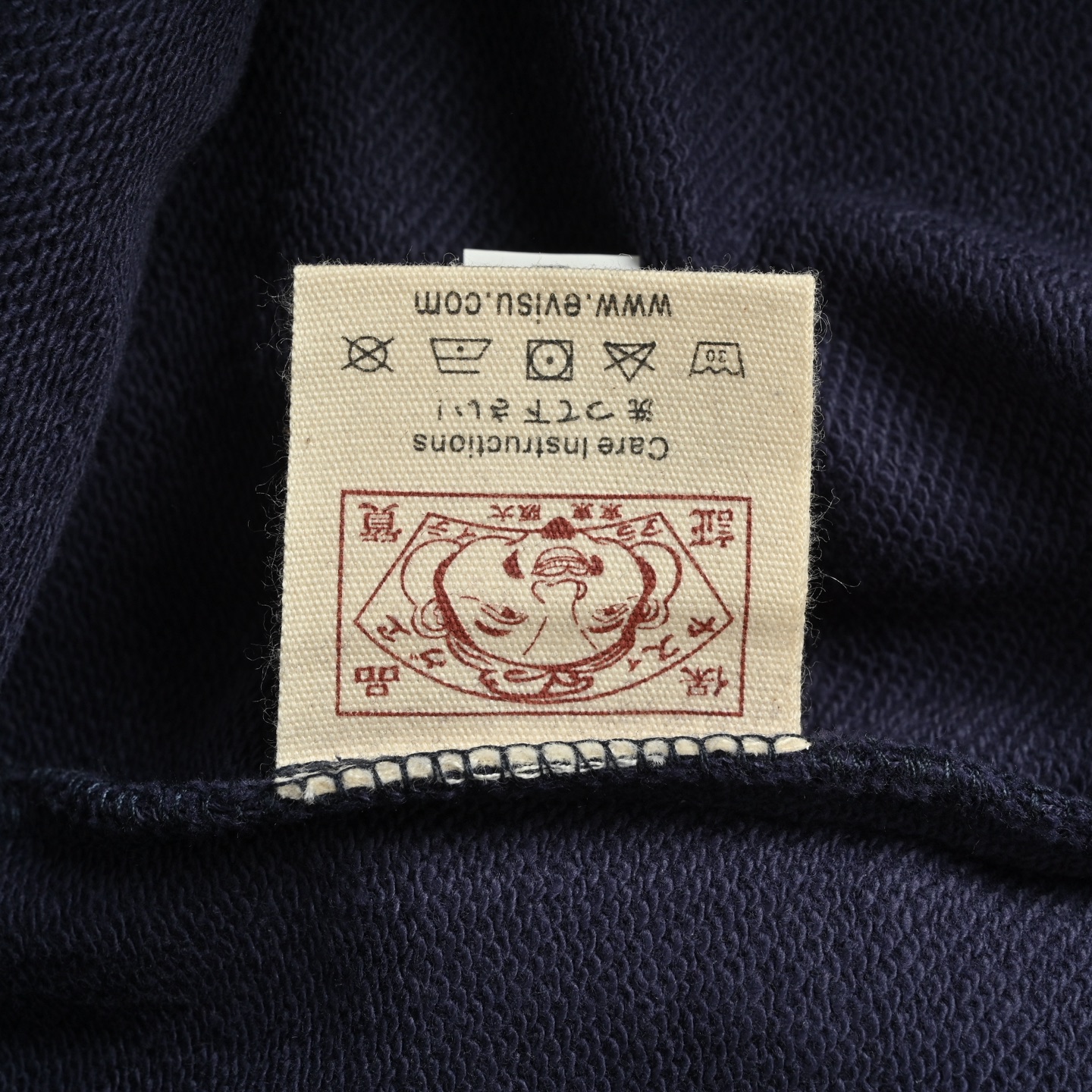 Evisu/福神 迷彩佛头刺绣长裤 EVISU 的休闲