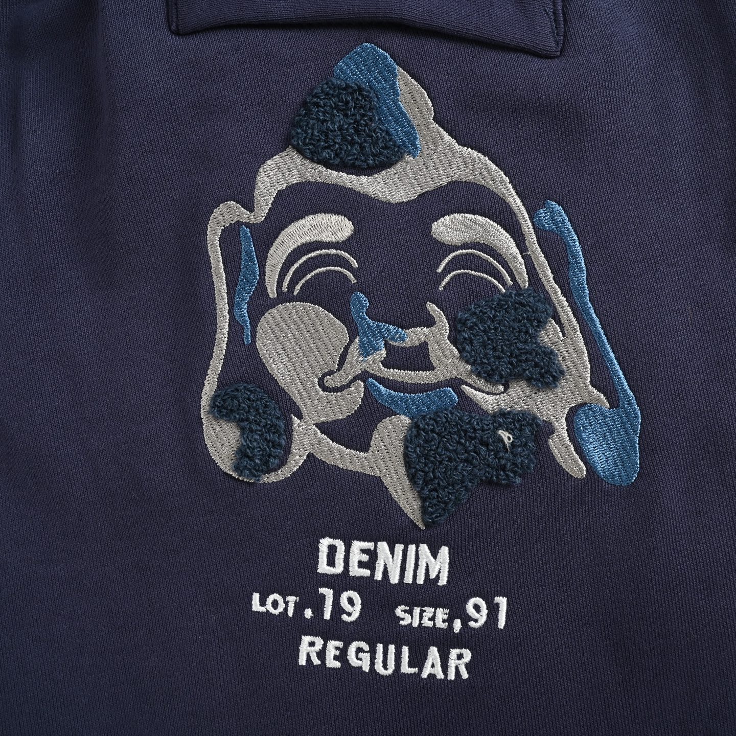 Evisu/福神 迷彩佛头刺绣长裤 EVISU 的休闲