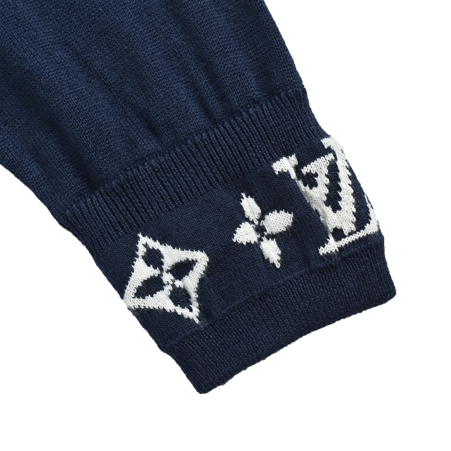 Louis Vuitton/路易威登 袖口螺纹提花毛衣