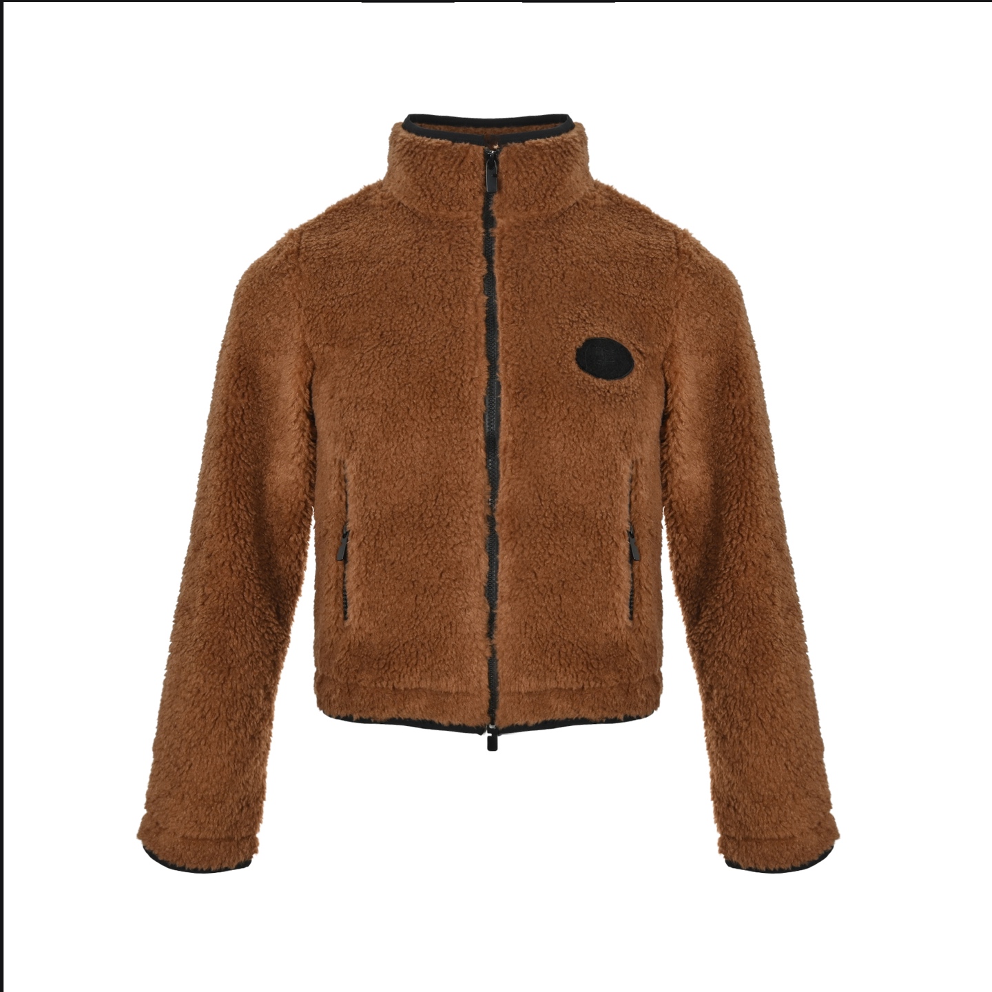 本地自取:💰390
Burberry/巴宝莉 羊羔绒外套
绵羊毛混纺,柔软又保暖,秋冬必备!卡其色主调+黑色边缘,简约又有细节感计。拉链设计超方便,胸前椭圆标志很有辨识度。常规版型,适合各种身材,内搭厚毛衣也没压力~时尚又实用,是秋冬穿搭热门单品!
Size:S-XL