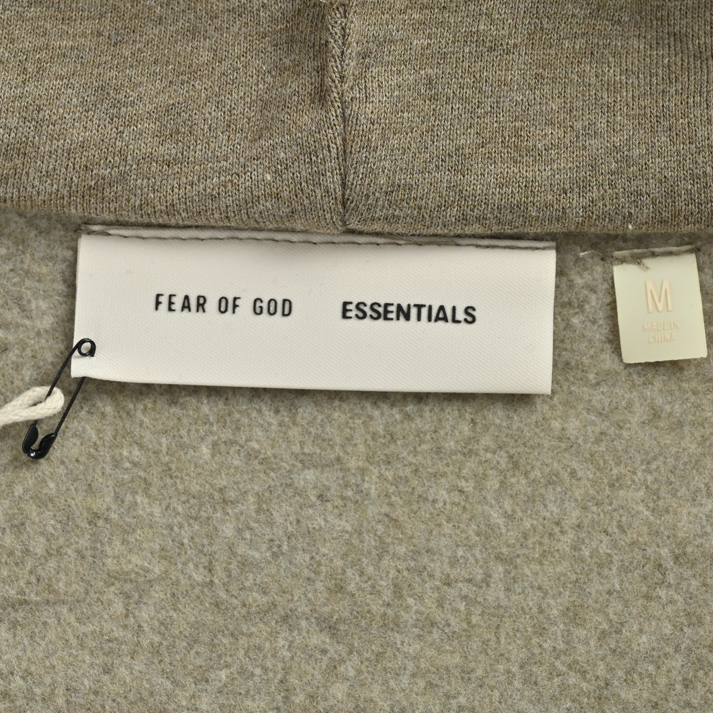 Fear of god Fog复线ESSENTIALS金属压胶拉链连帽外套