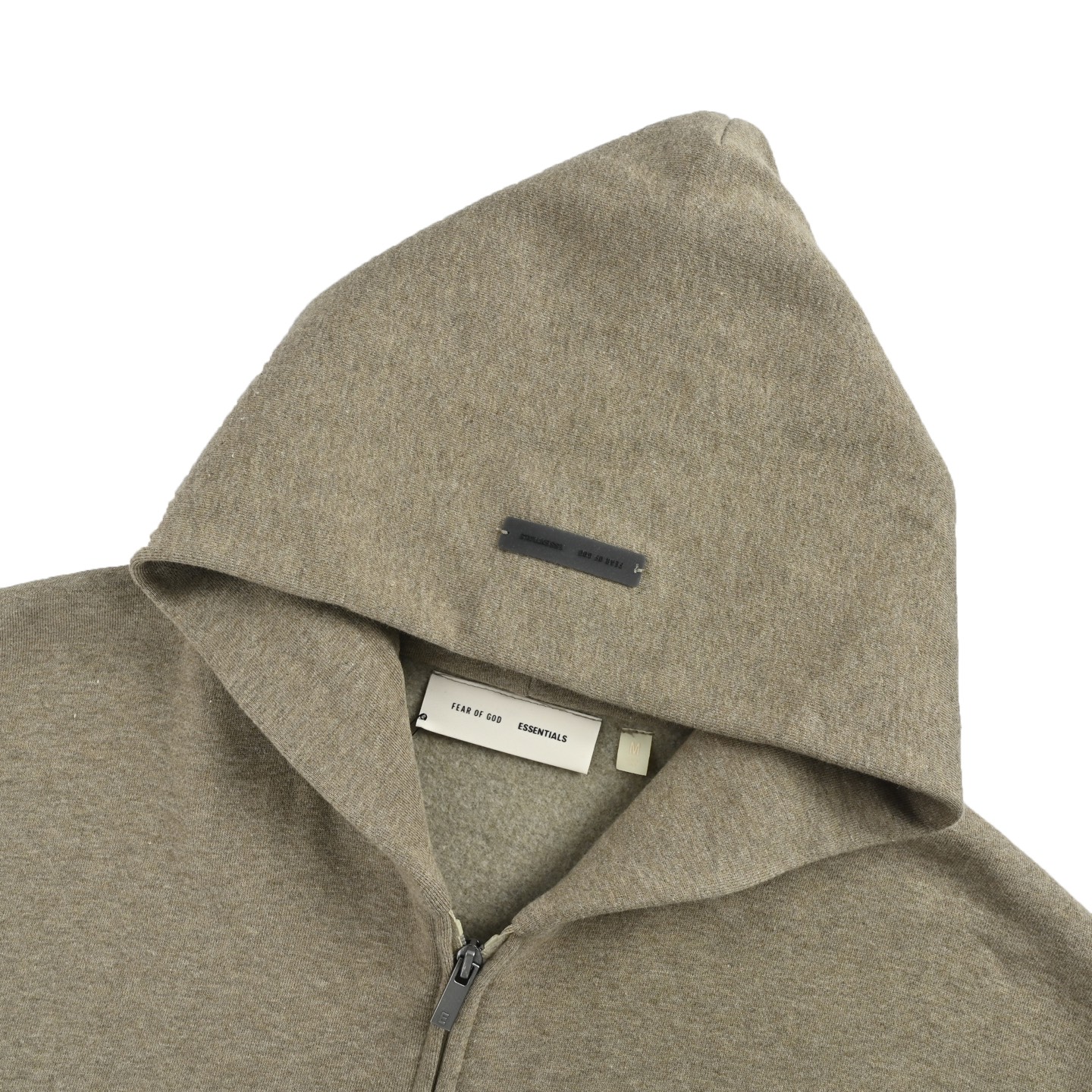 Fear of god Fog复线ESSENTIALS金属压胶拉链连帽外套