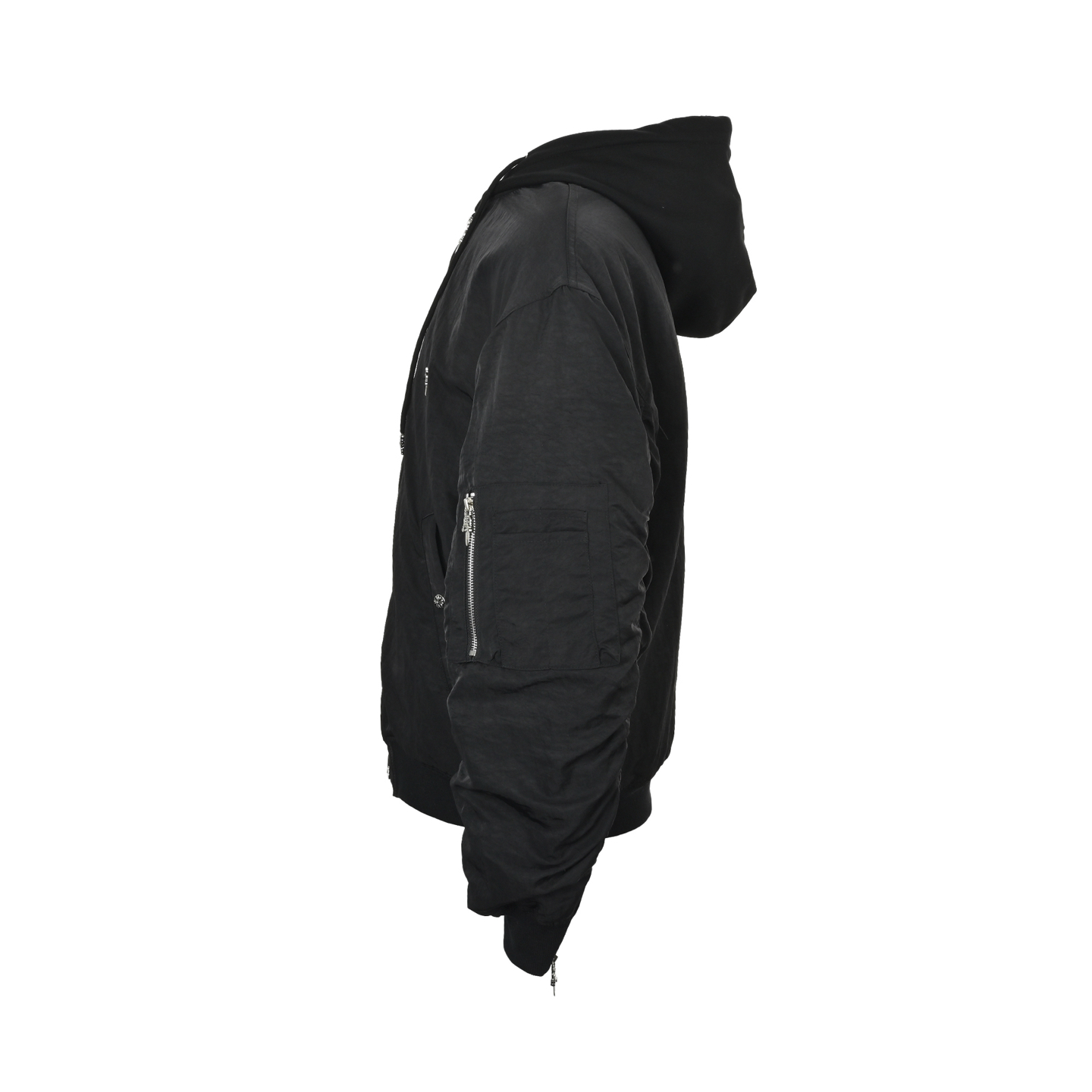 Chrome Hearts/克罗心25Fw重工刺绣五金棉服 黑色 绿色