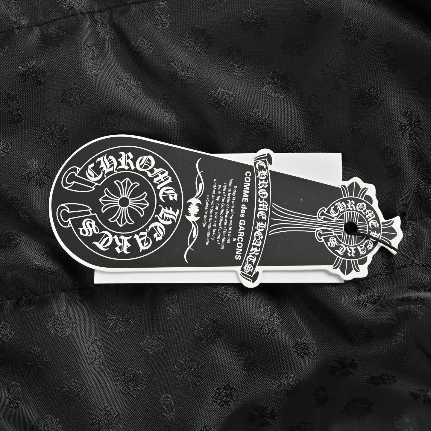 Chrome Hearts/克罗心25Fw重工刺绣五金棉服 黑色 绿色