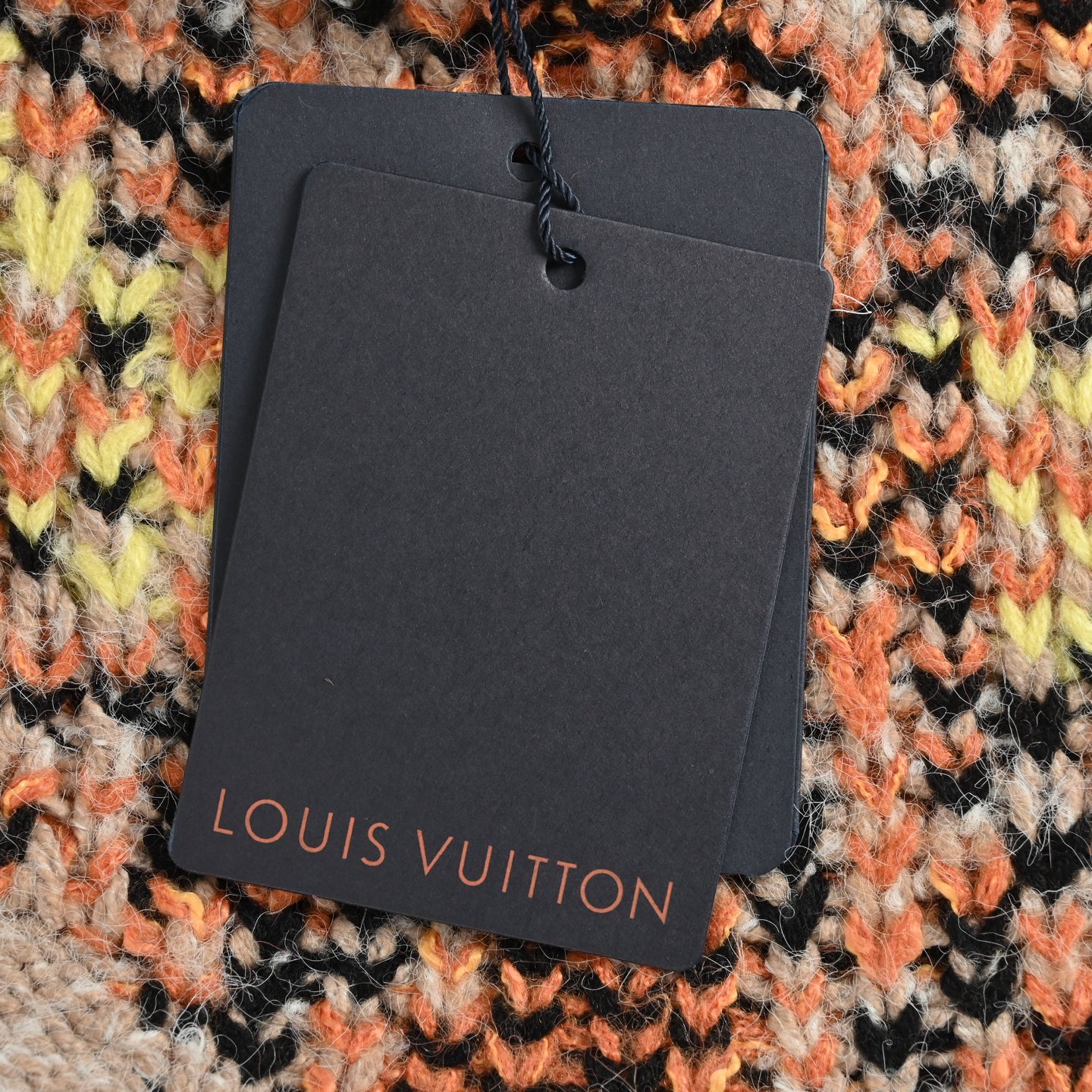 Louis Vuitton/路易威登 25Fw 龙虾提花针织拉链毛衣外套