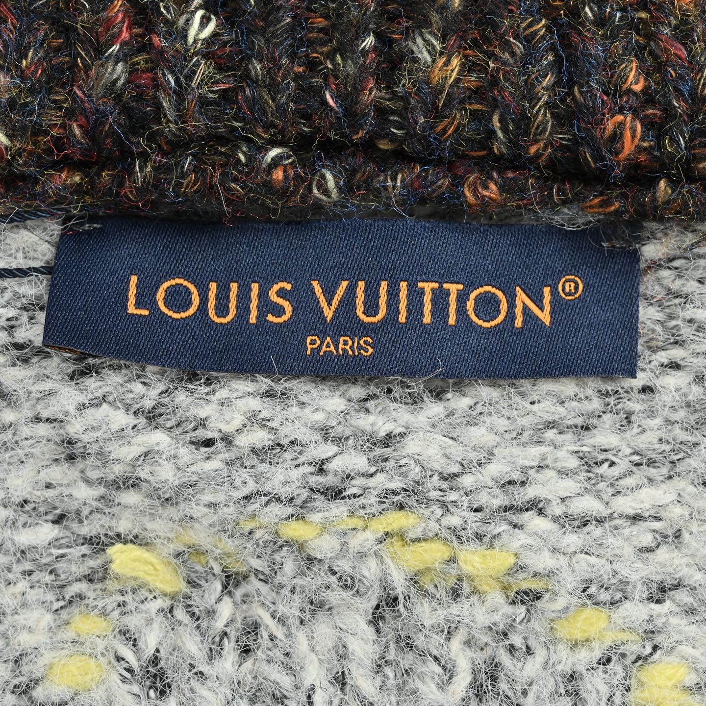 Louis Vuitton/路易威登 25Fw 垂钓者田园提花针织拉链毛衣外套