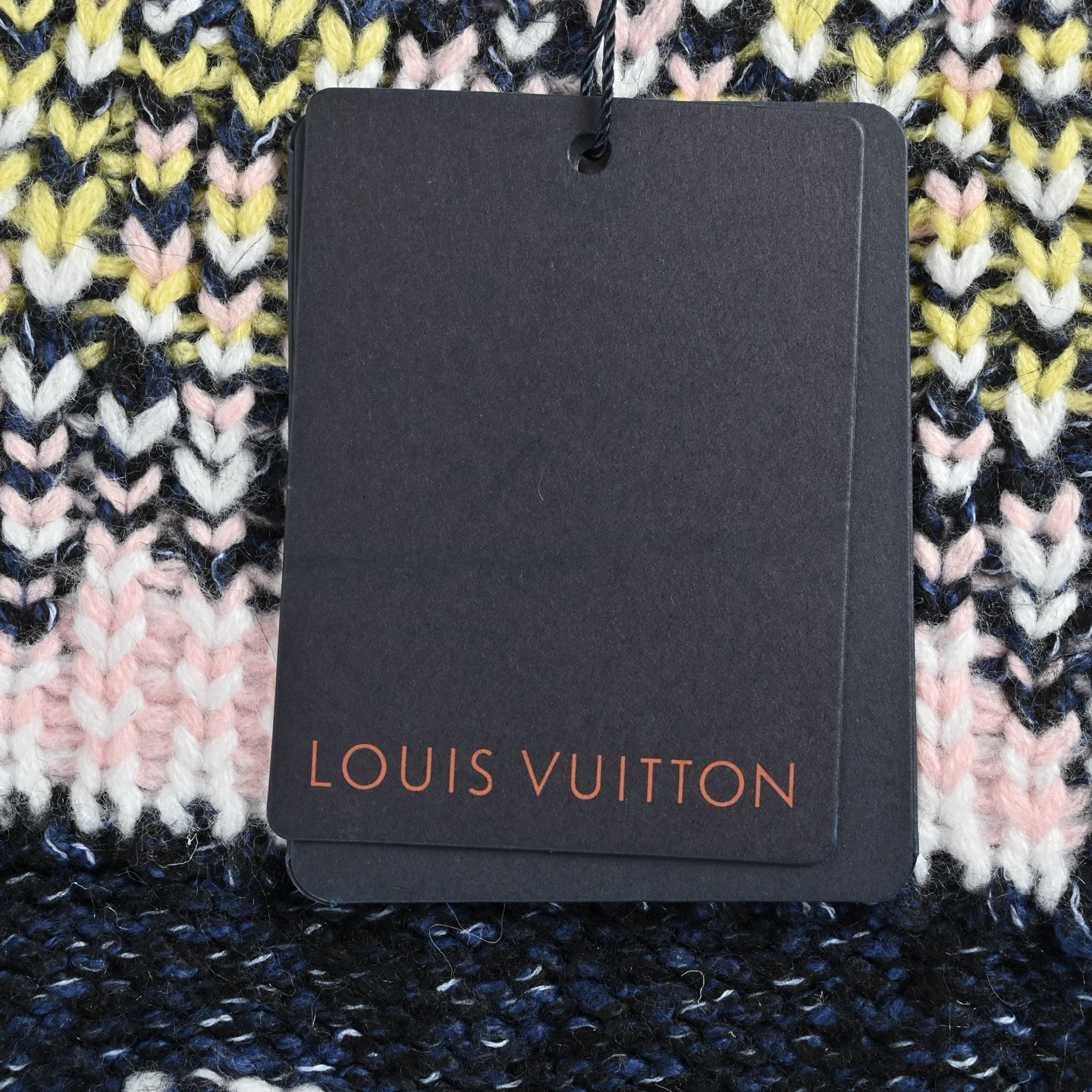 Louis Vuitton/路易威登 25Fw 鲸鱼提花针织拉链毛衣外套