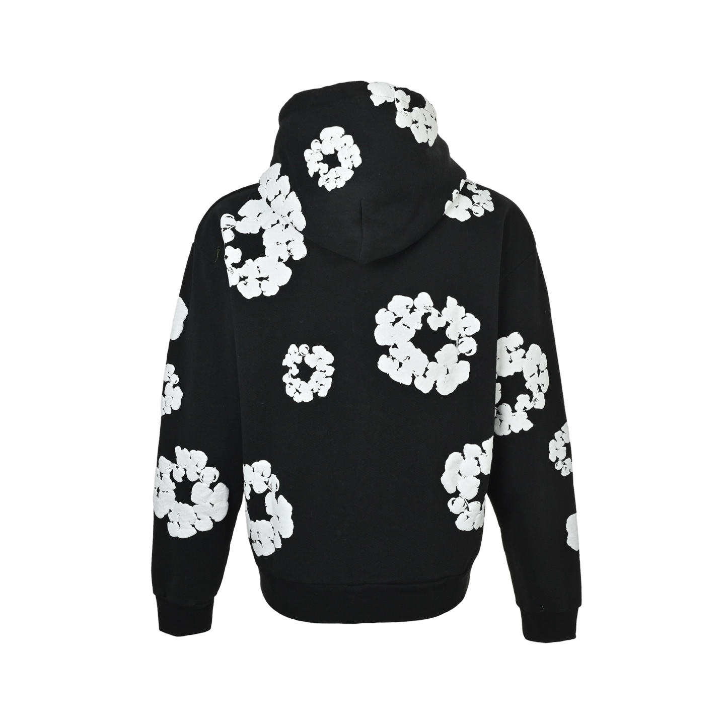 DENIM TEARS 25Fw 棉花发泡印花连帽外套