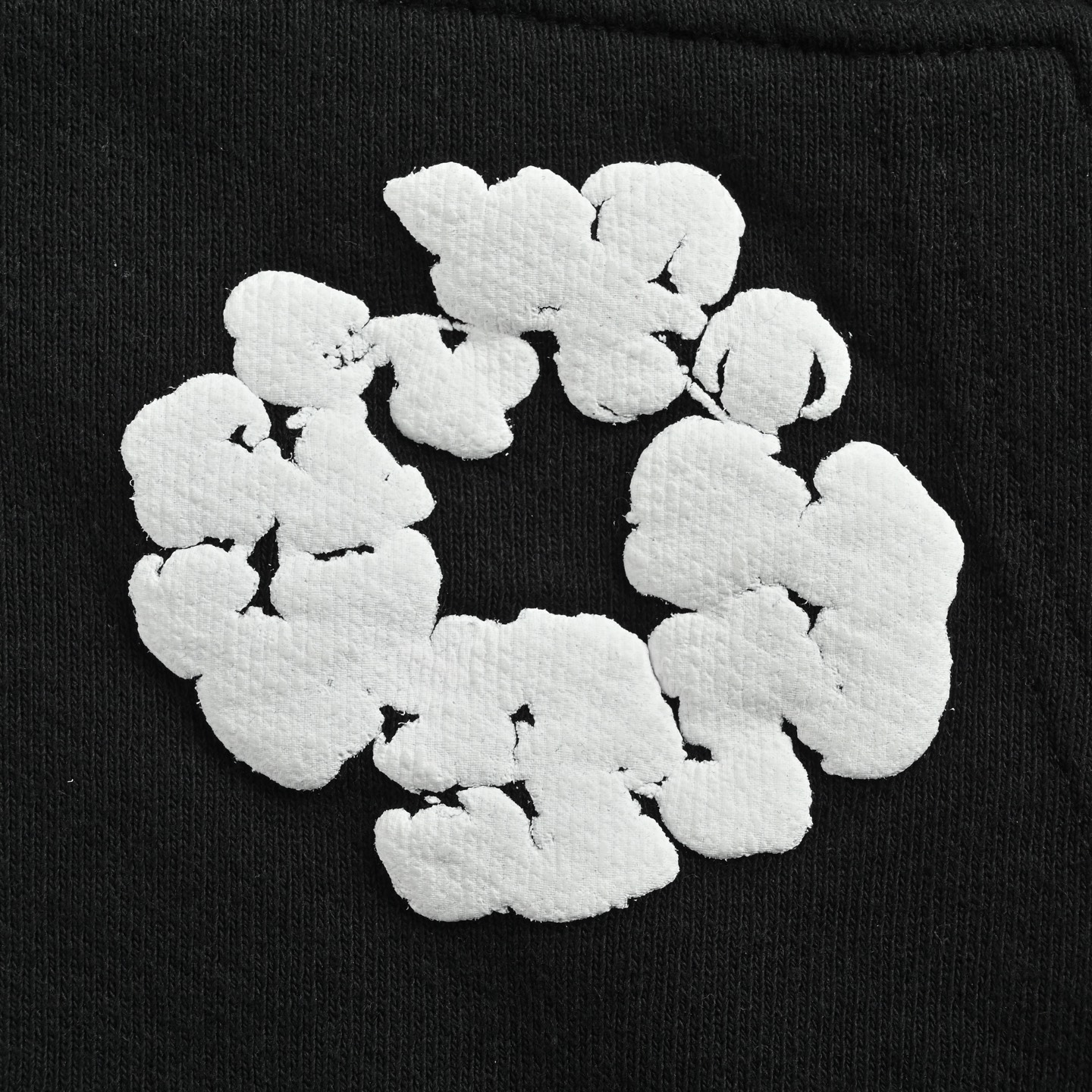 DENIM TEARS 25Fw 棉花发泡印花连帽外套