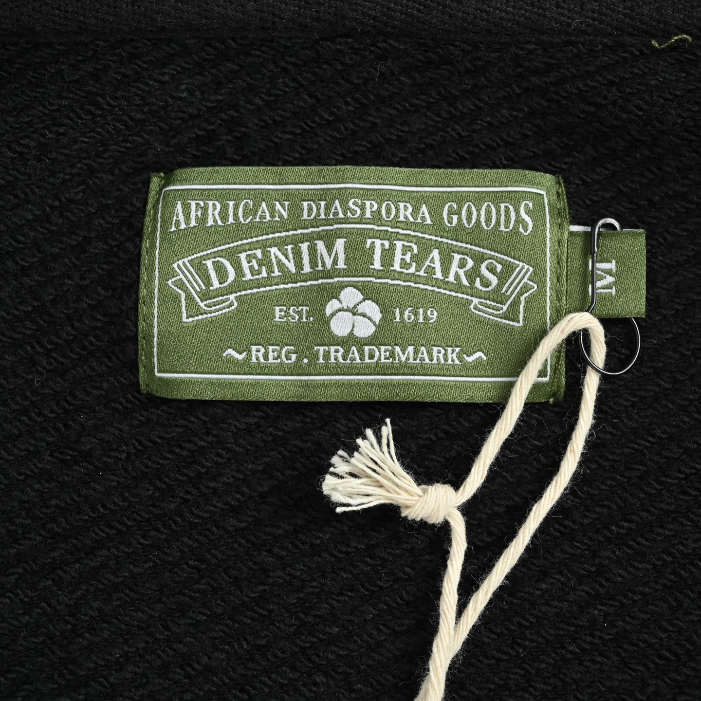 DENIM TEARS 25Fw 棉花发泡印花连帽外套