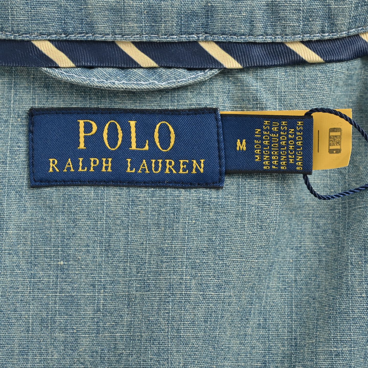 Ralph Lauren/拉夫劳伦 刺绣彩标牛仔夹克外套