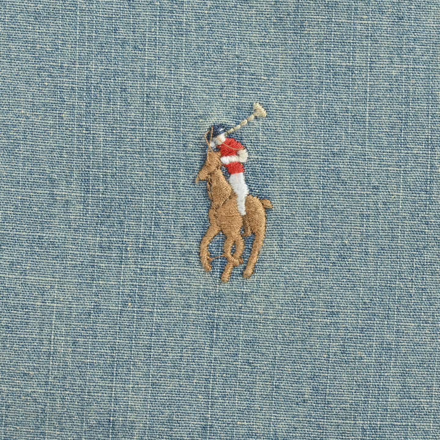 Ralph Lauren/拉夫劳伦 刺绣彩标牛仔夹克外套