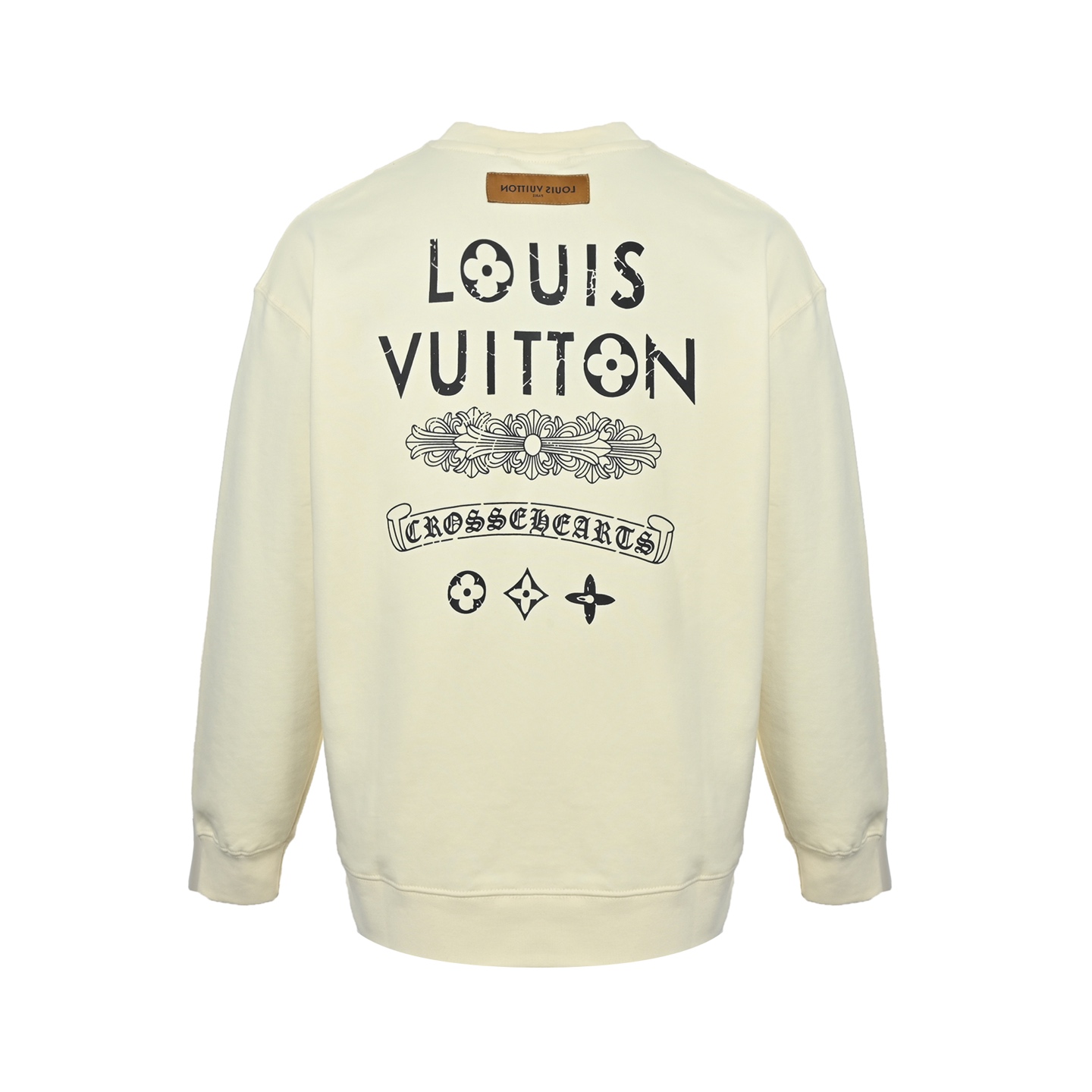 Louis Vuitton/路易威登 克罗心联名印花圆领卫衣