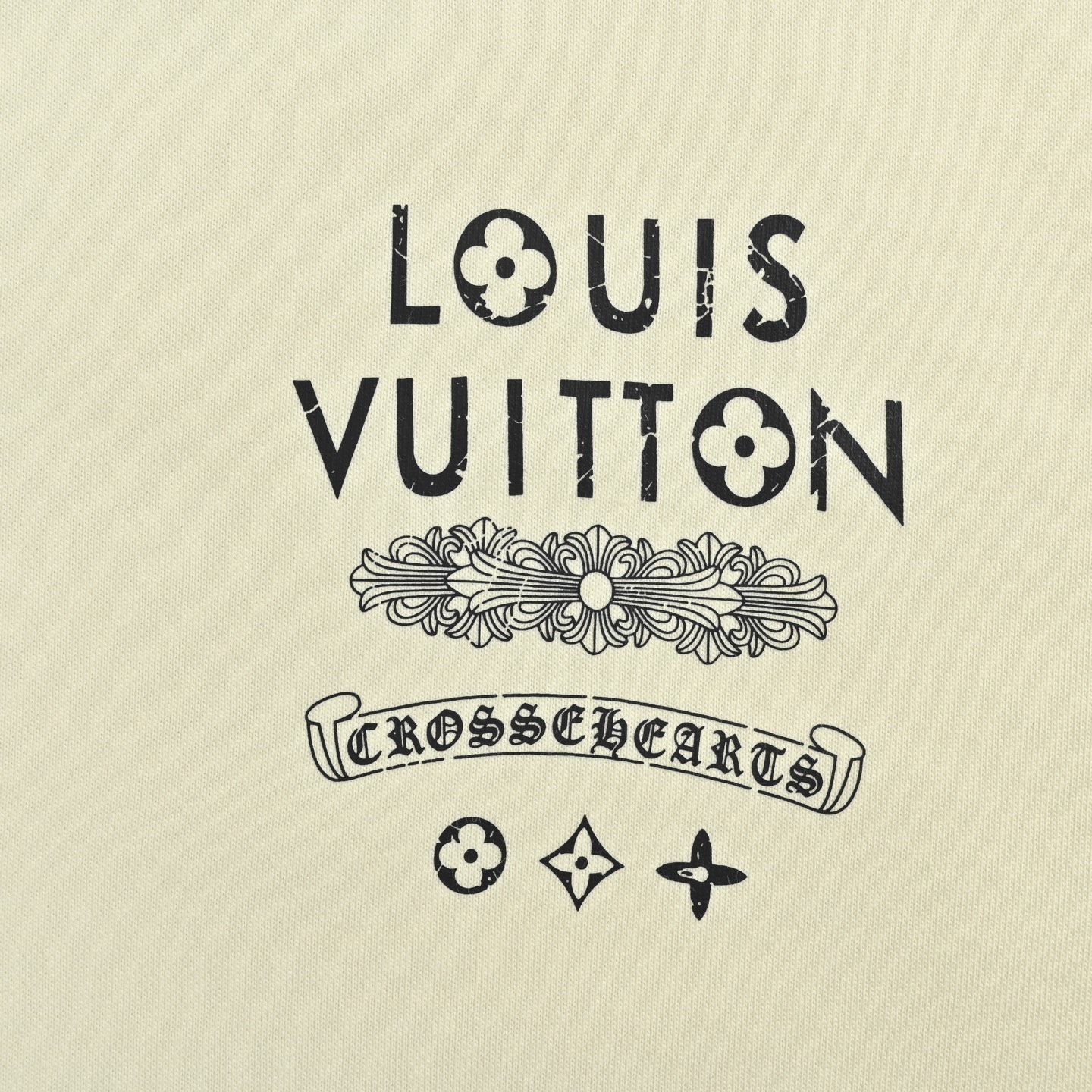 Louis Vuitton/路易威登 克罗心联名印花圆领卫衣