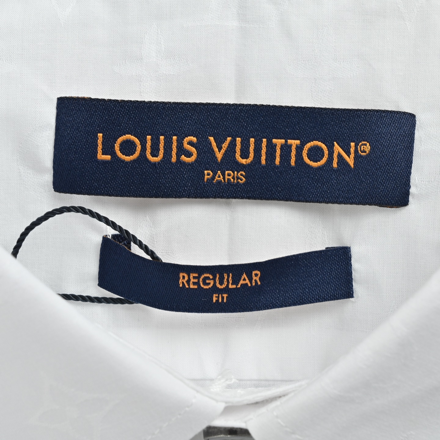 Louis Vuitton/路易威登 棋盘格暗纹提花长袖衬衫