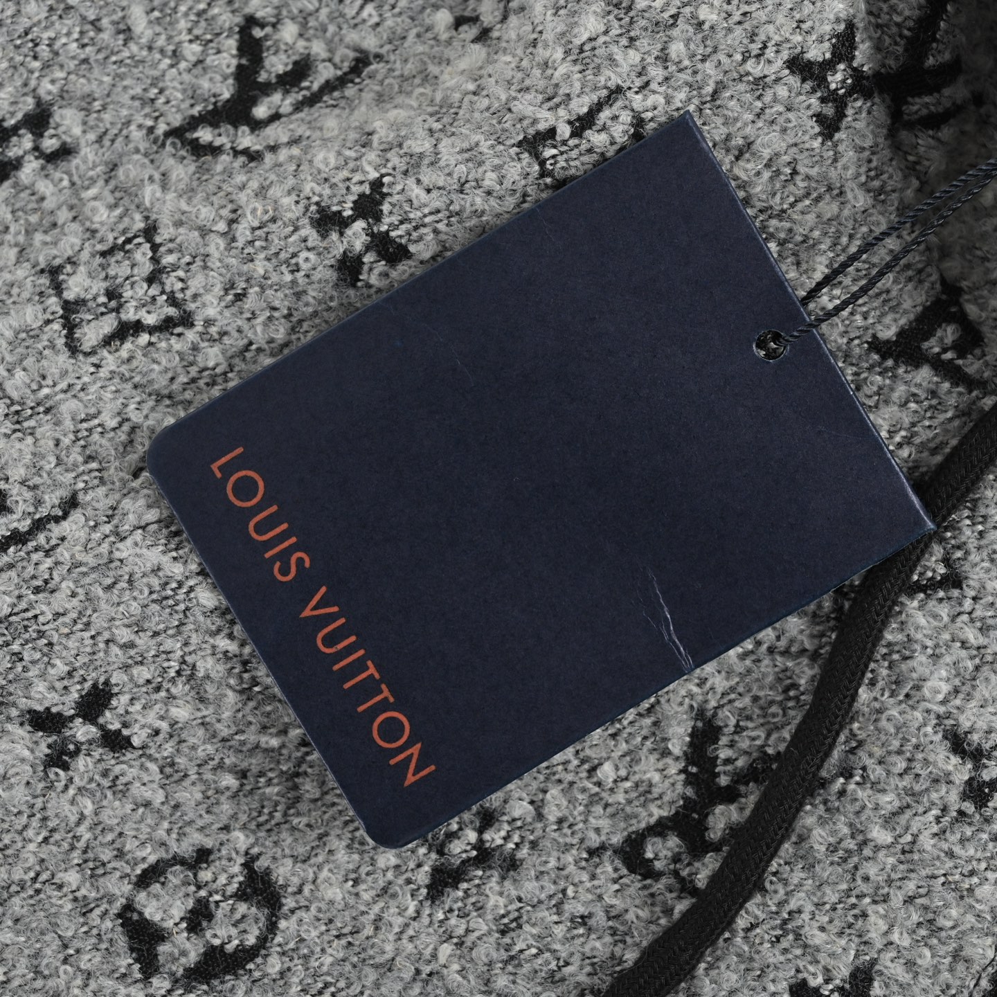 Louis Vuitton/路易威登 25Fw 满幅老花提花毛呢连帽外套 LV Monogram连帽外套