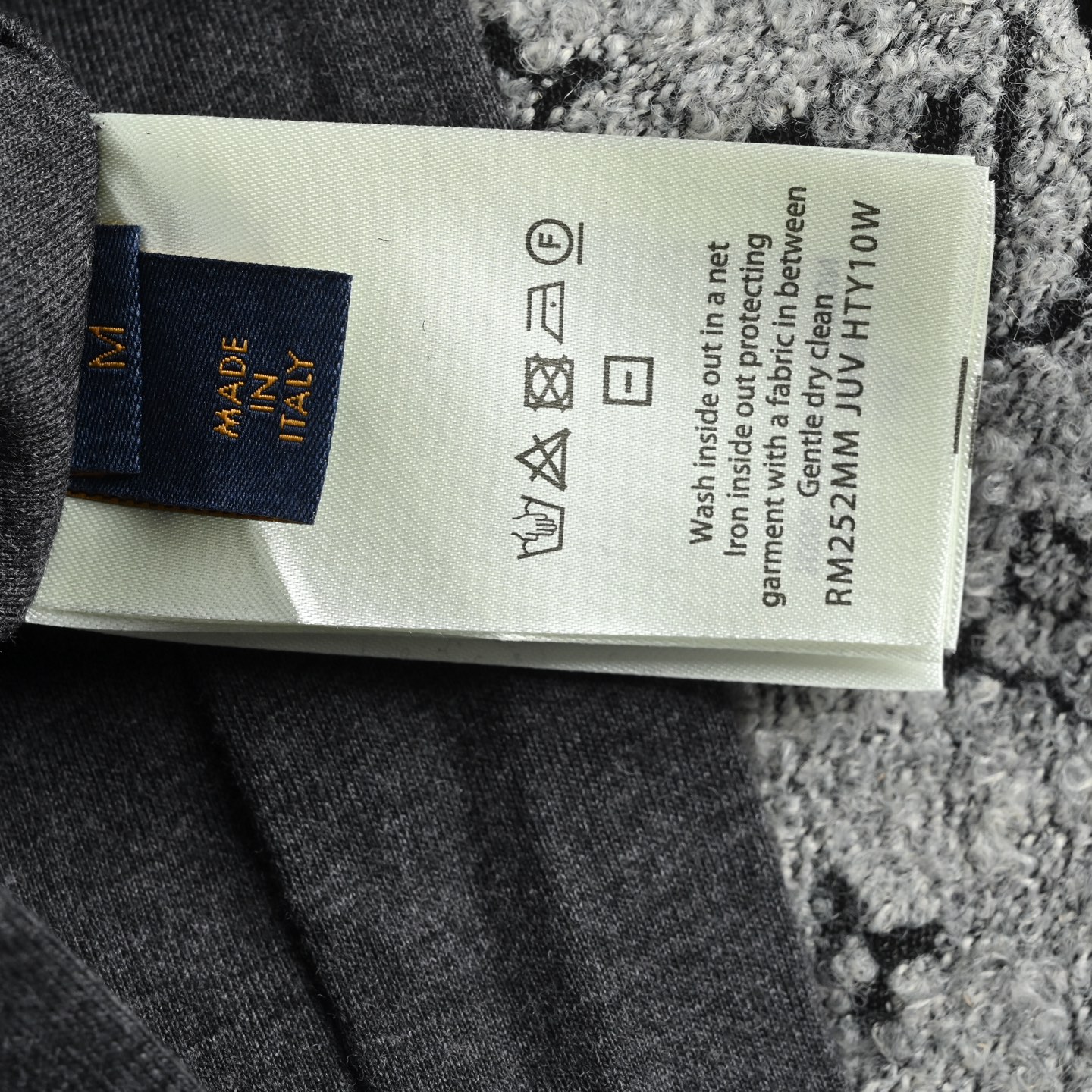 Louis Vuitton/路易威登 25Fw 满幅老花提花毛呢连帽外套 LV Monogram连帽外套