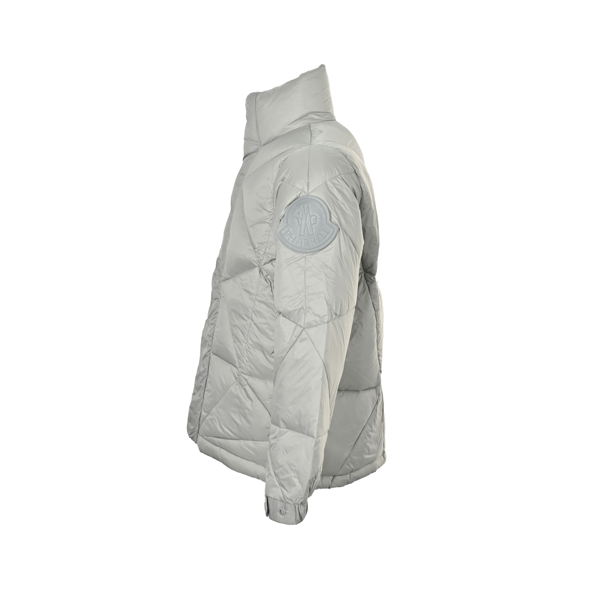 Moncler/蒙口 菲董联名三角切割立领羽绒服 男女情侣款鹅羽绒夹克上衣