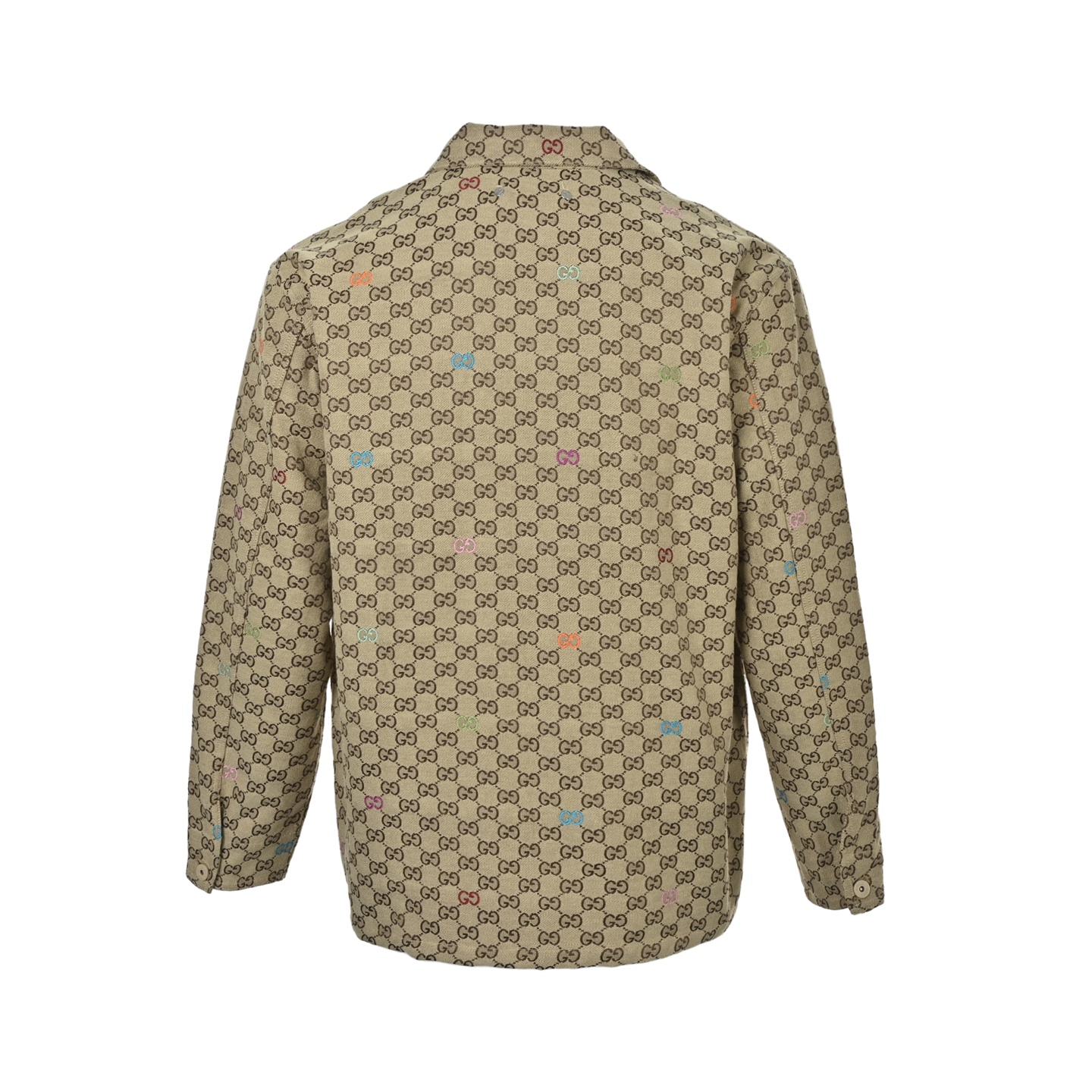 Gucci/古驰 25Fw GG彩色刺绣满印提花帆布拉链夹克外套 Gucci GG提花夹克-Chinese UA Cheap High Quatity Brand Clothes Bags handbags Sneakers wholesale wholesaler seller from China Factory suppliers Fashion Clothing Shoes best Quality Beautiful Price Gucci/古驰 25Fw GG彩色刺绣满印提花帆布拉链夹克外套 Gucci GG提花夹克