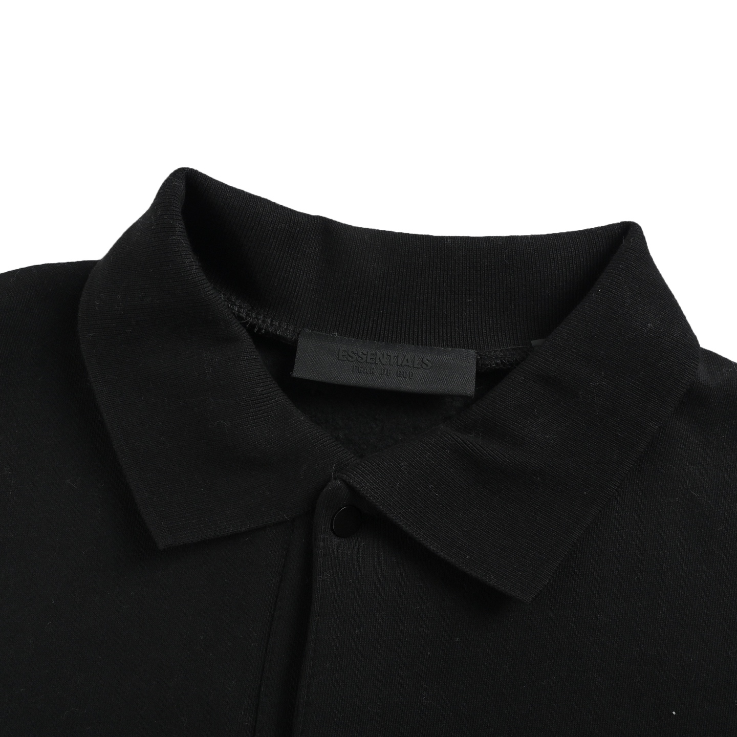Fear of god Essentials 弧形小标字母Polo卫衣