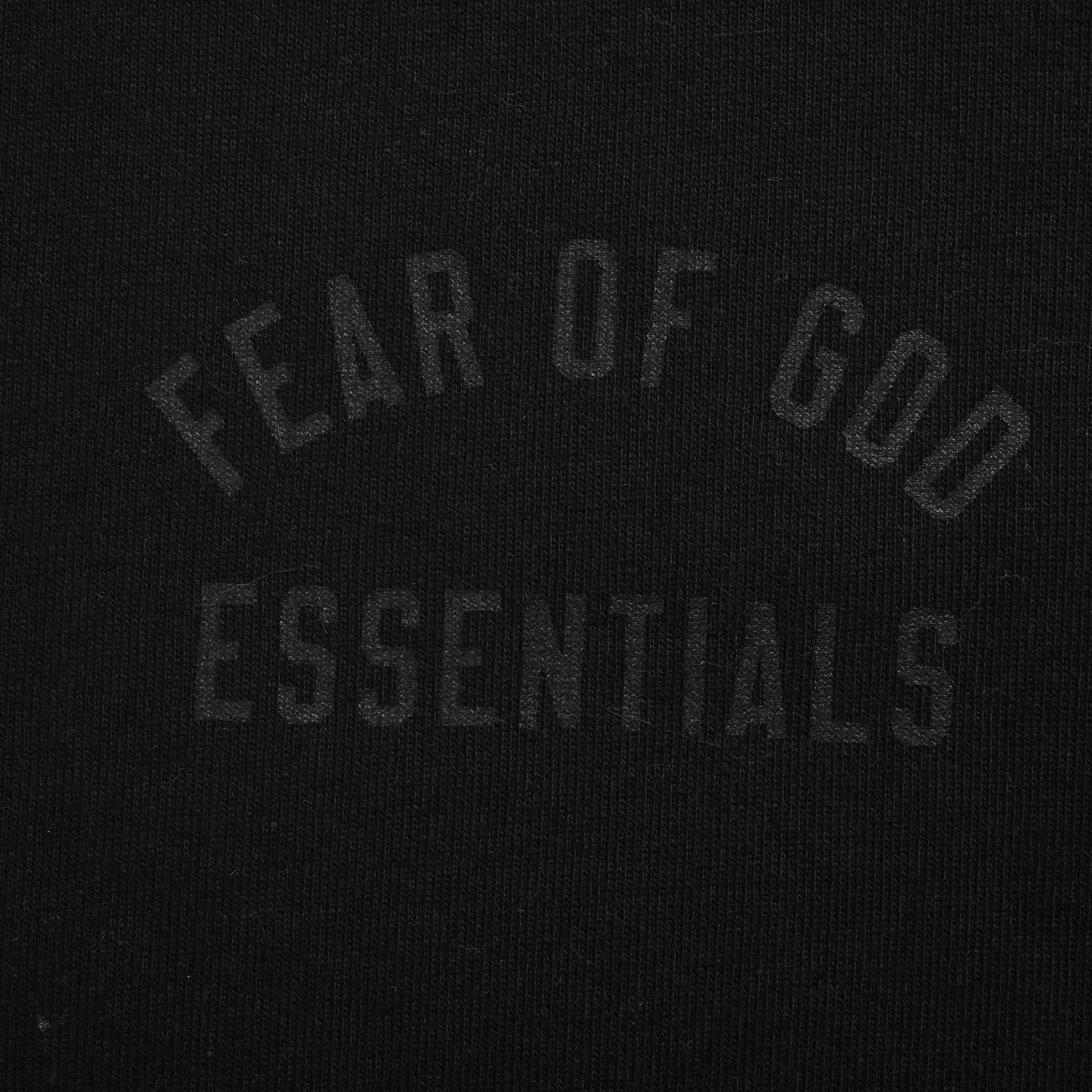 Fear of god Essentials 弧形小标字母Polo卫衣