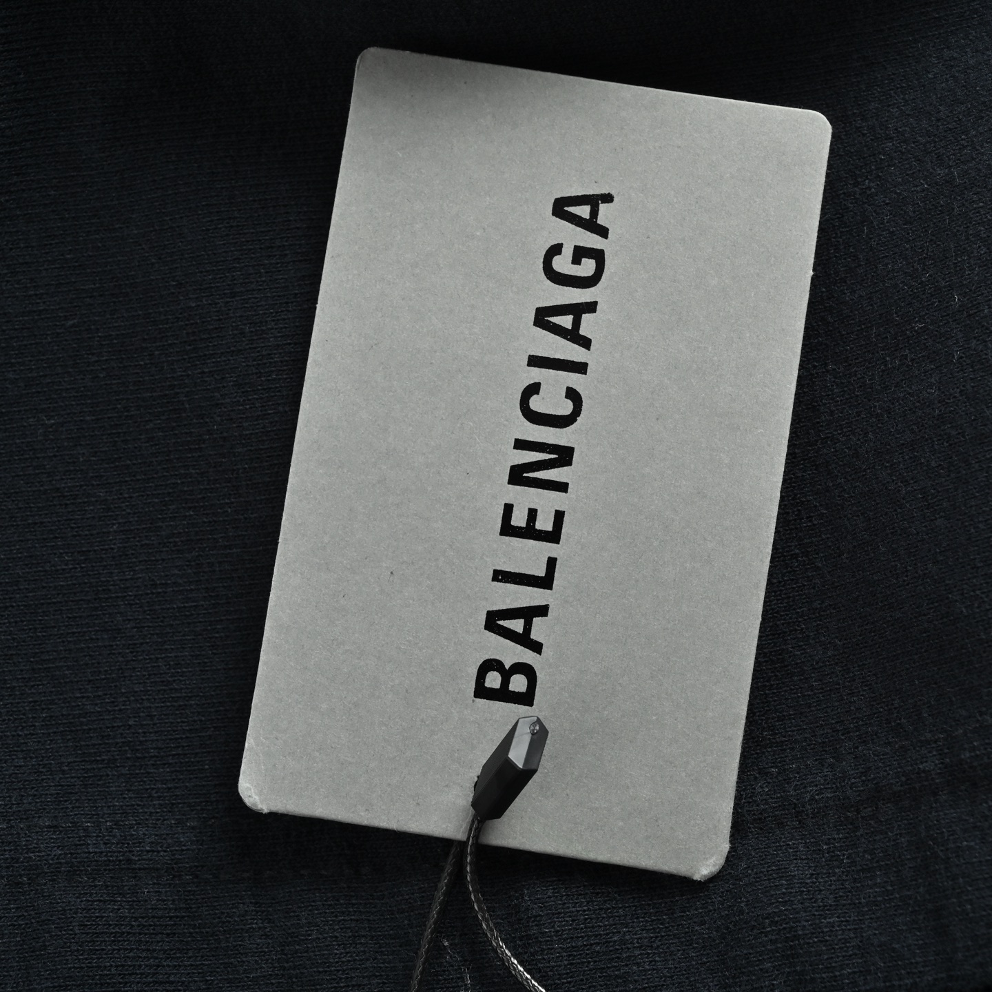 Balenciaga/巴黎世家 V领前后字母刺绣连帽卫衣
