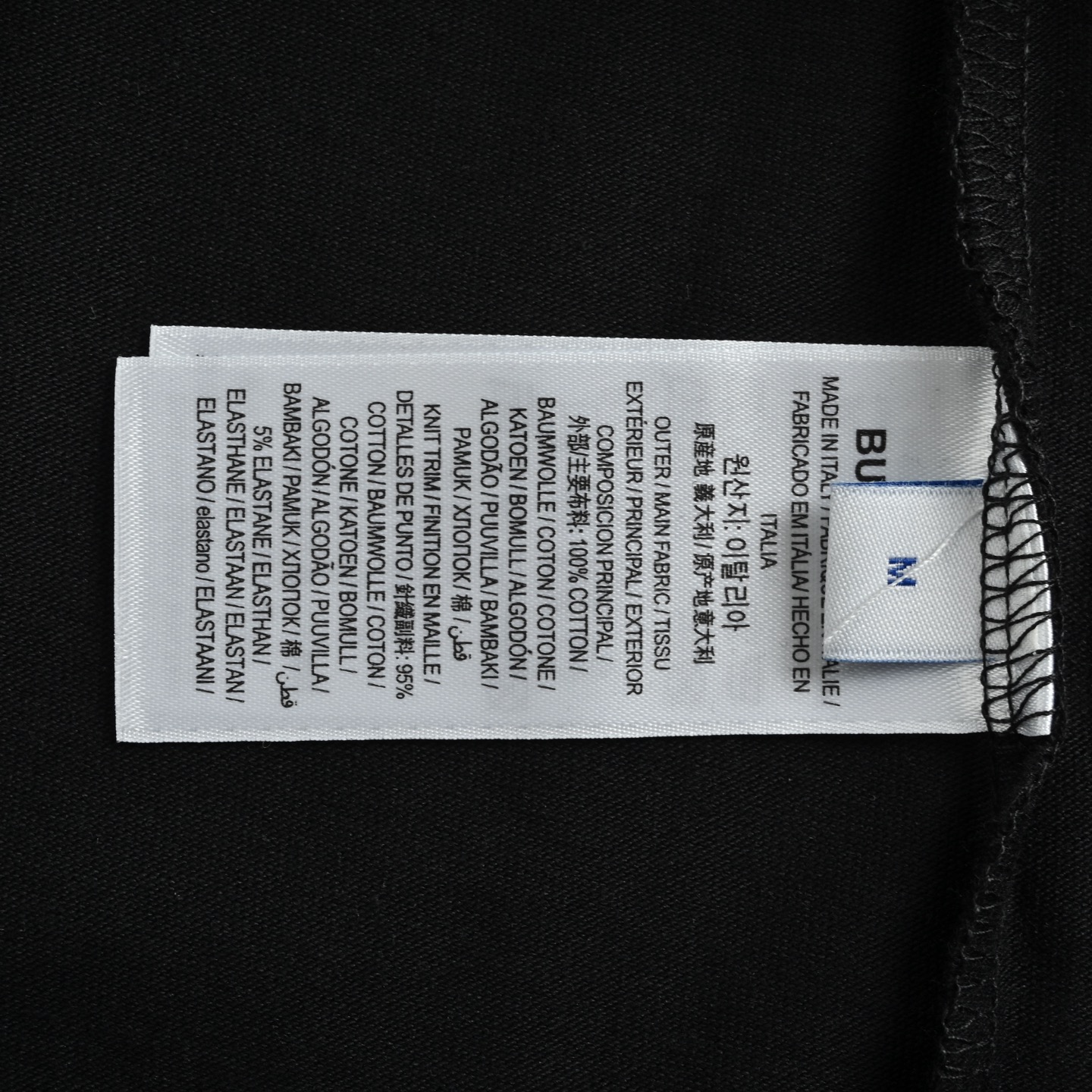 Burberry/巴宝莉 25Fw胸前战马长袖 黑色 白色
