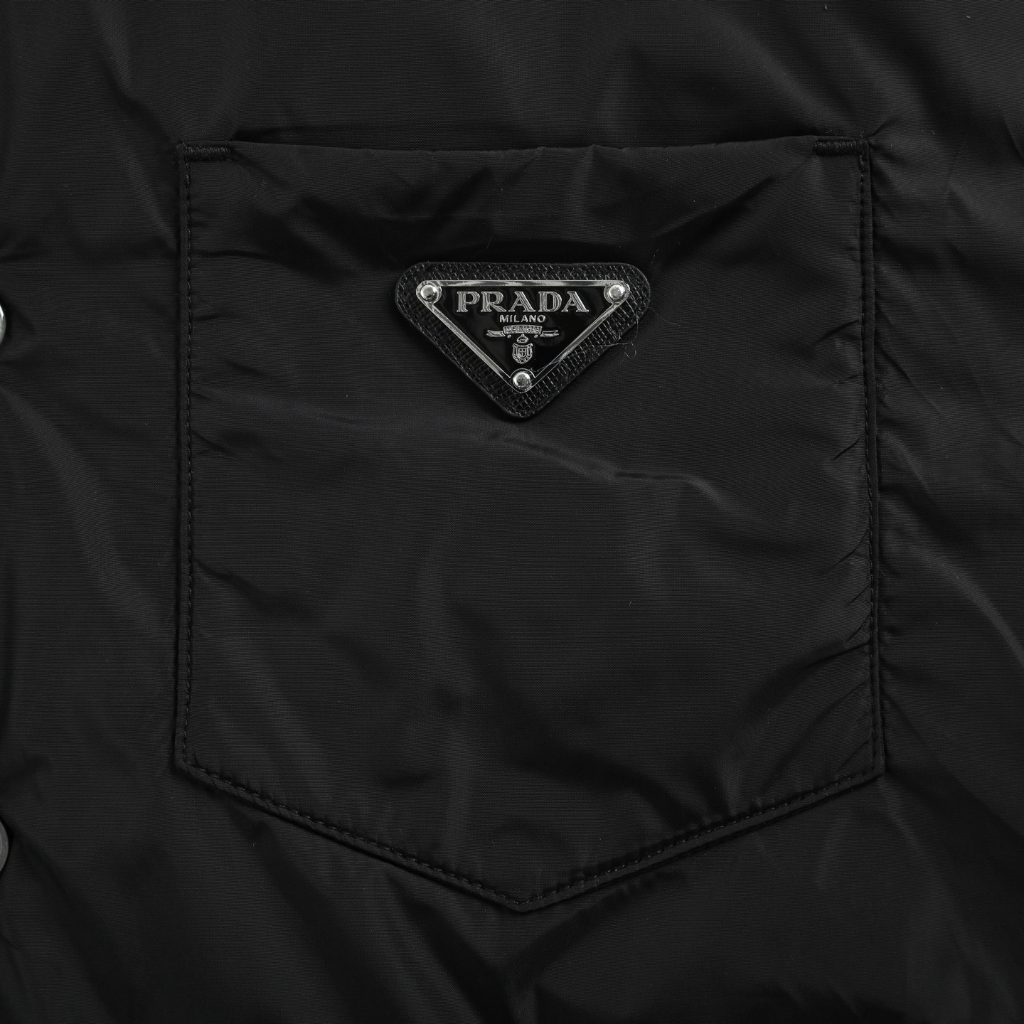 Prada/普拉达 三角标口袋薄款棉服