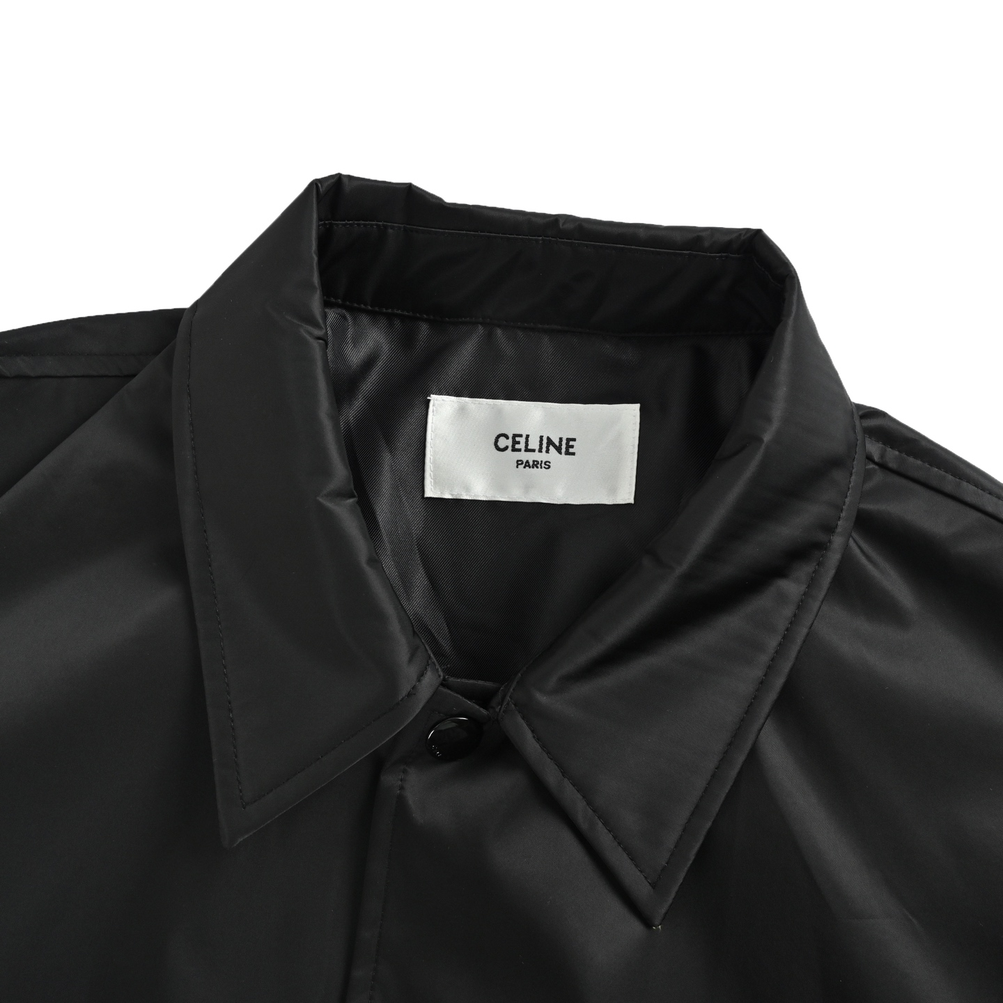 Celine/赛琳 凯旋门刺绣拼条夹克外套