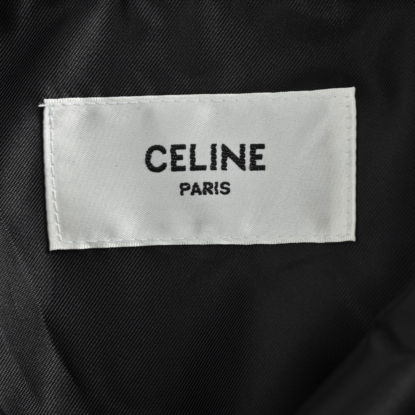 Celine/赛琳 凯旋门刺绣拼条夹克外套