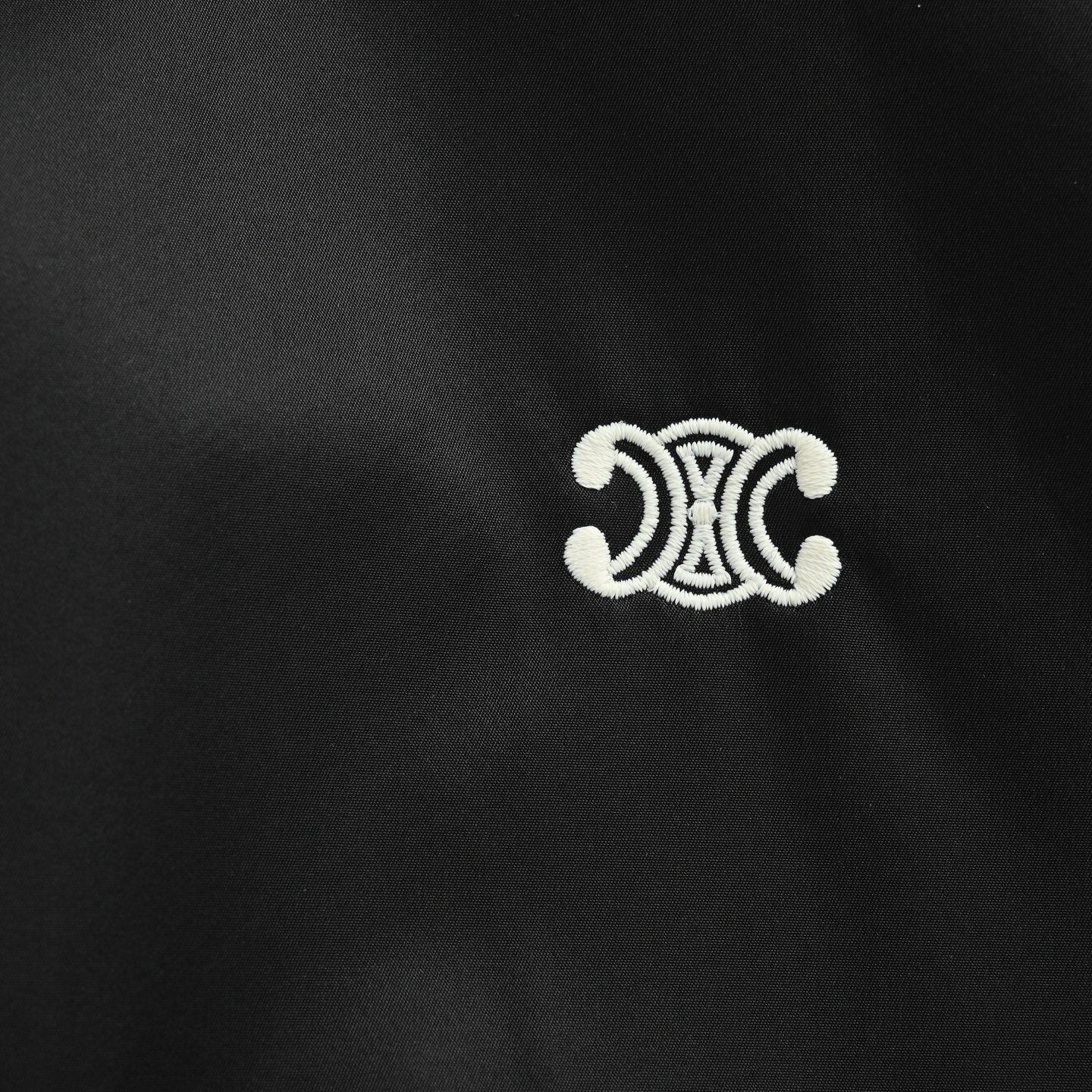 Celine/赛琳 凯旋门刺绣拼条夹克外套