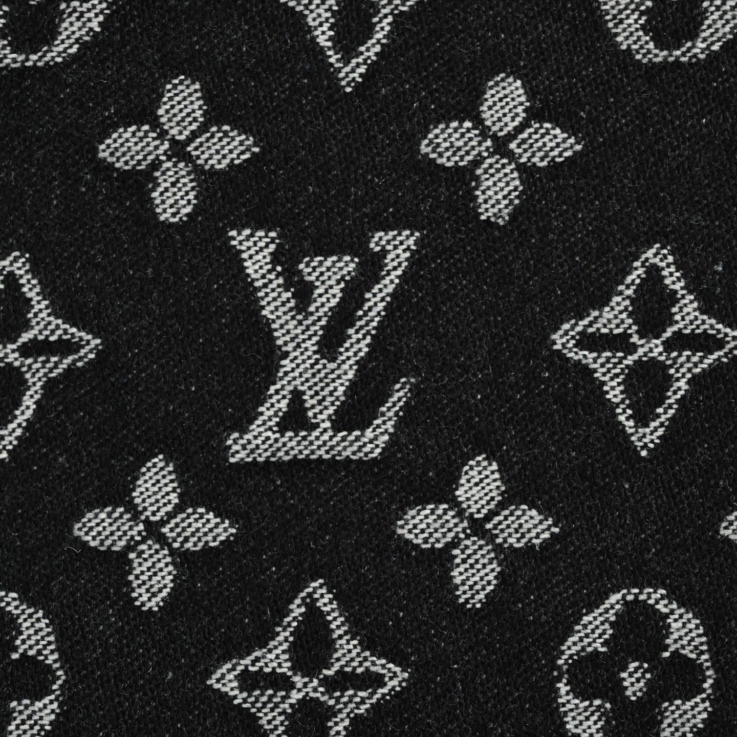 Louis Vuitton/路易威登 满印珍珠贝壳纽扣套装牛仔外套