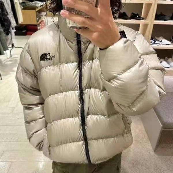 #The North Face/北面 光电子内胆羽绒服上身效果