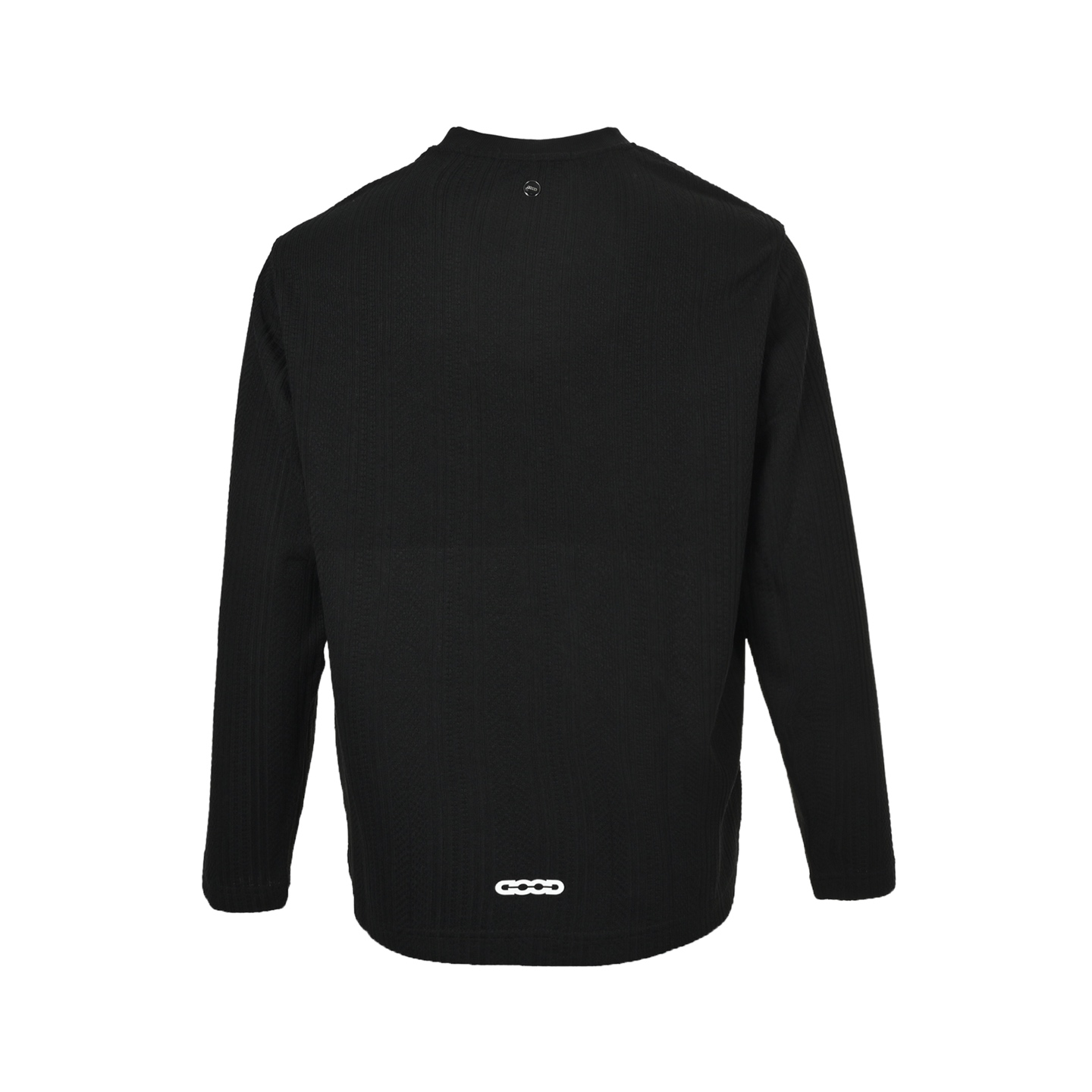 Good Brand 25Fw 拼接珠片针织长袖T恤黑色 杏色